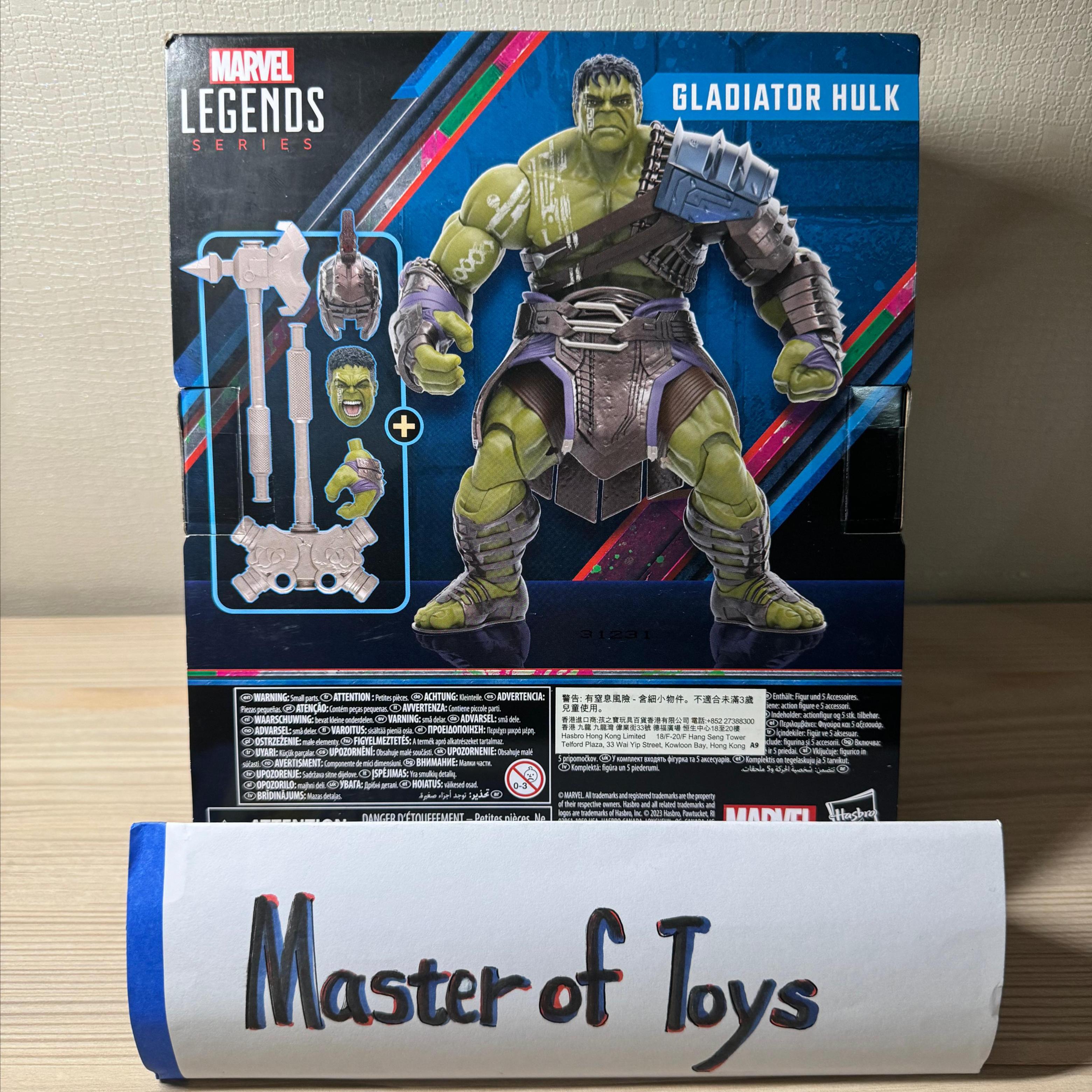 Hasbro Marvel Legends Series The Infinity Saga Gladiator Hulk - Ready Stock