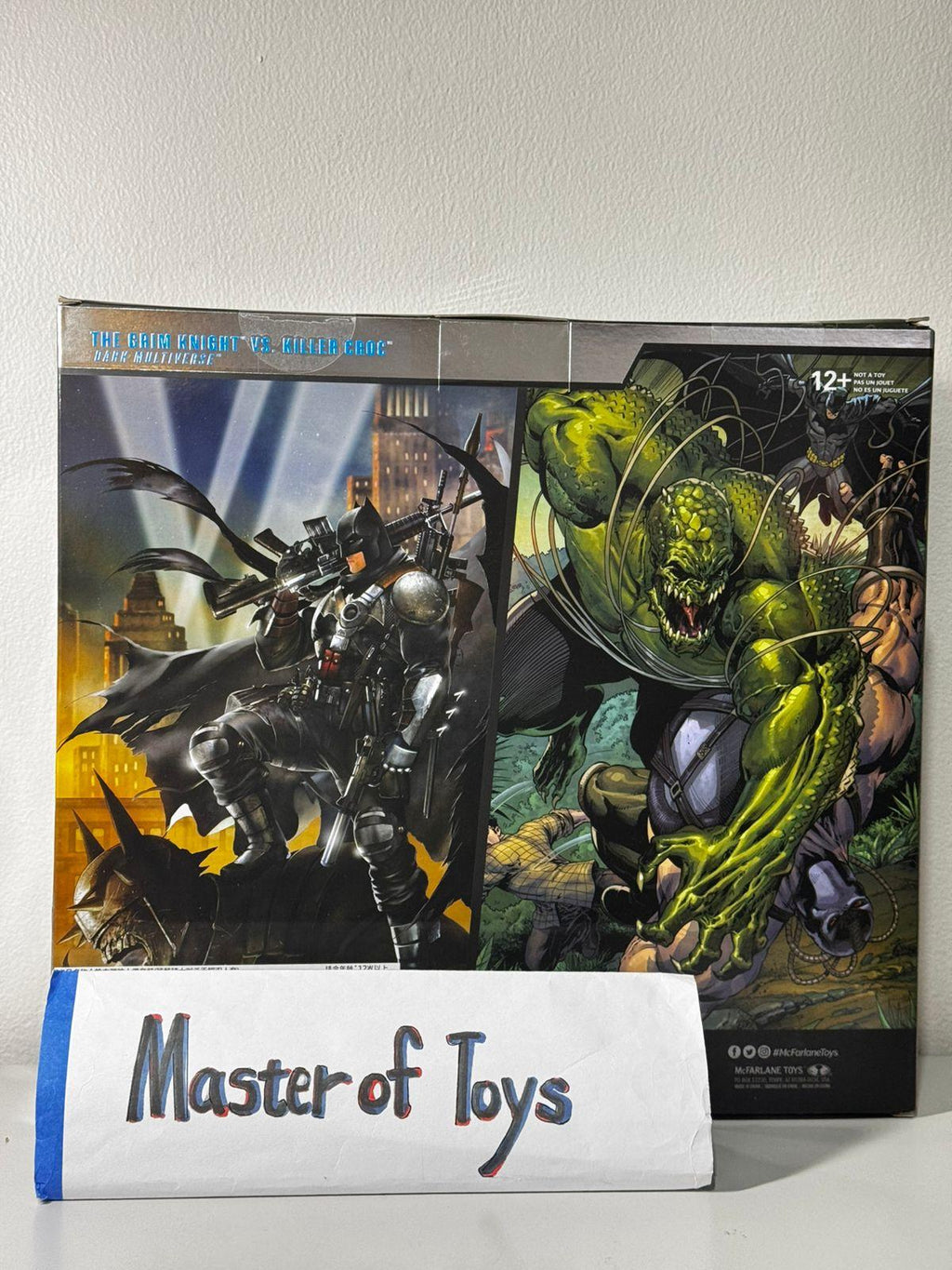 McFarlane Collector Edition DC Multiverse The Grim Knight vs Killer Croc (Dark Multiverse) #03