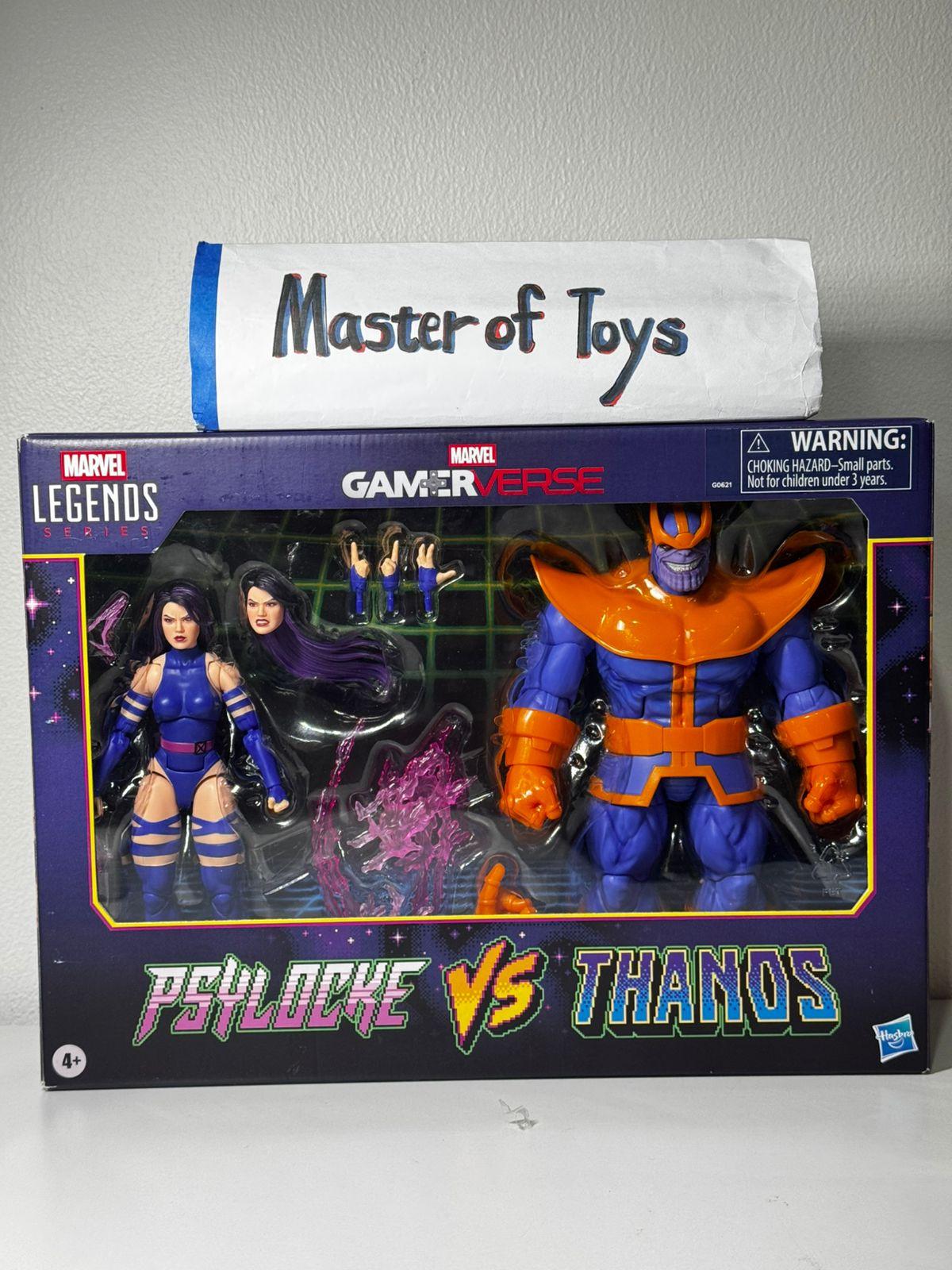 Hasbro Marvel Legends Marvel Gamerverse Psylocke vs Thanos - Ready Stock