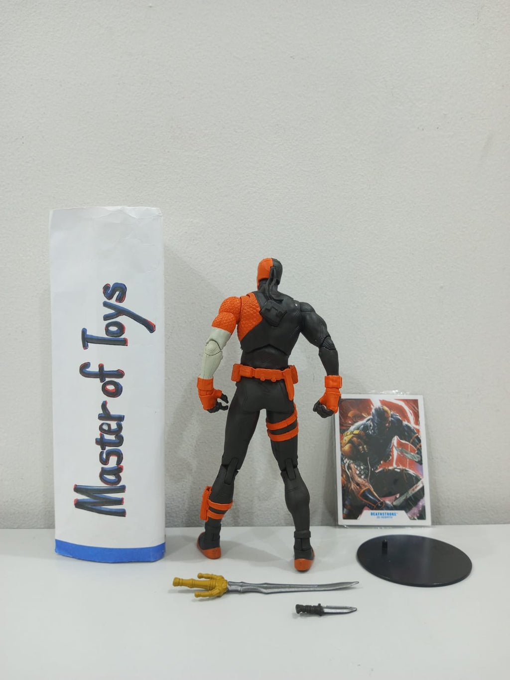 McFarlane DC Multiverse Deathstroke DC Rebirth No Box - Ready Stock