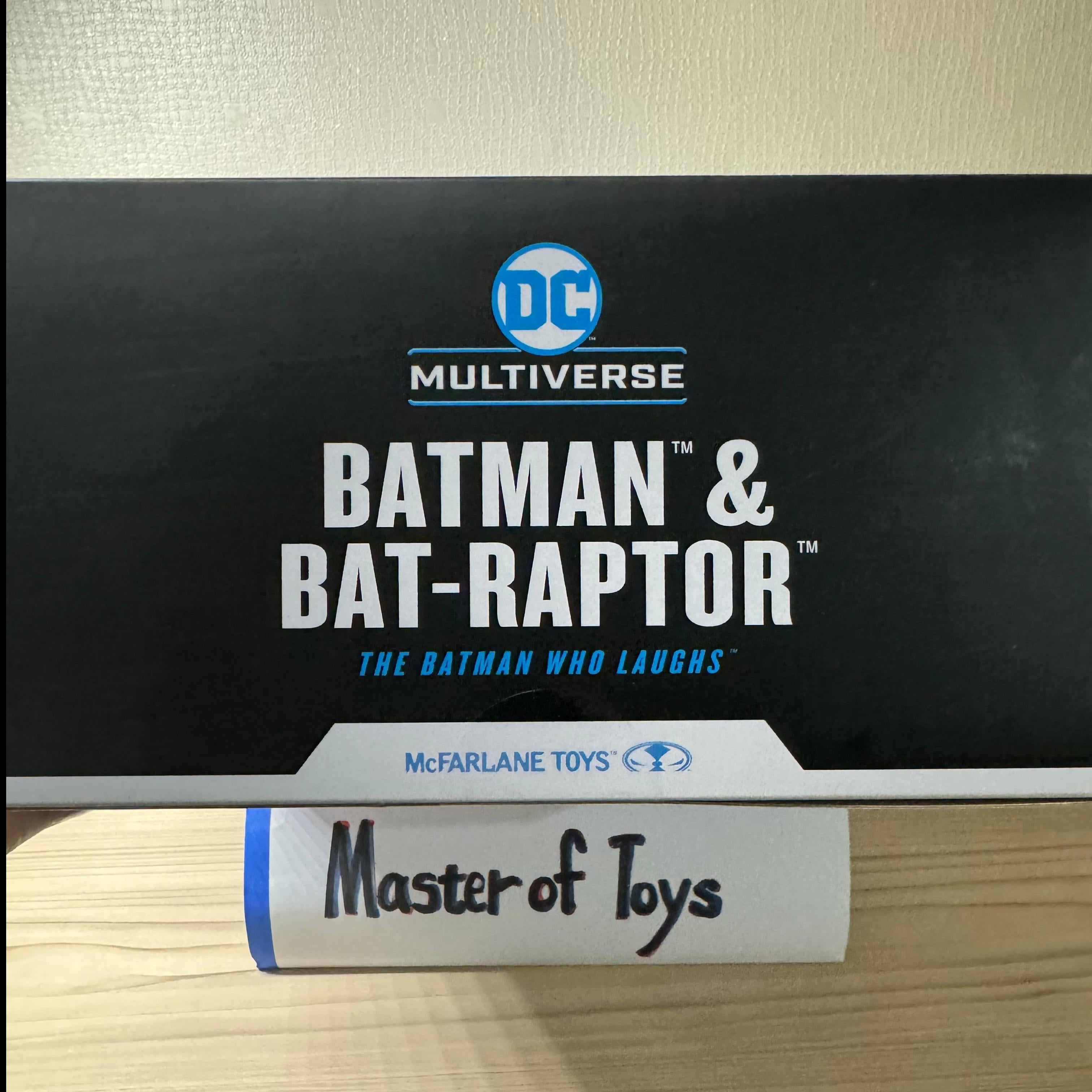 McFarlane DC Multiverse Batman & Bat-Raptor The Batman Who Laughs - Ready Stock