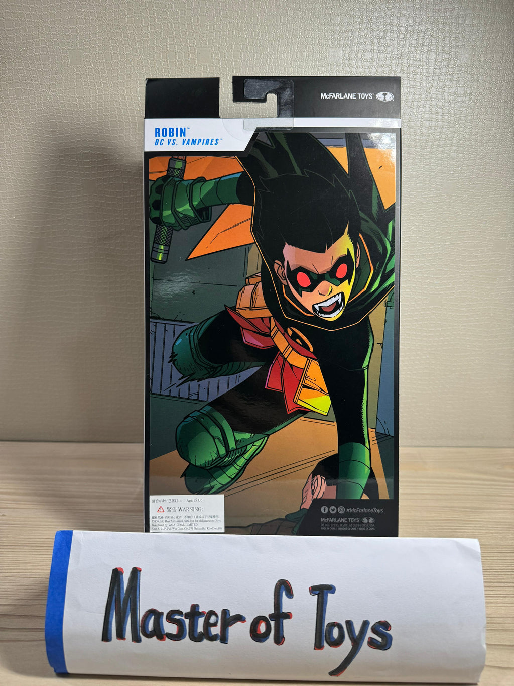 McFarlane DC Multiverse Robin (DC vs Vampires) Gold Label Collection - Ready Stock
