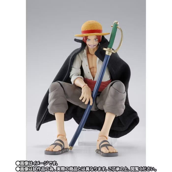 Bandai SHFiguarts Shanks & Monkey D Luffy (Childhood) - Ready Stock
