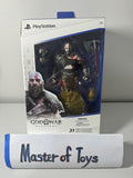 Spin Master Toys playstation God of War: Ragnarok Kratos 18cm Action Figure Model Doll Collector Garage Kit - Ready Stock