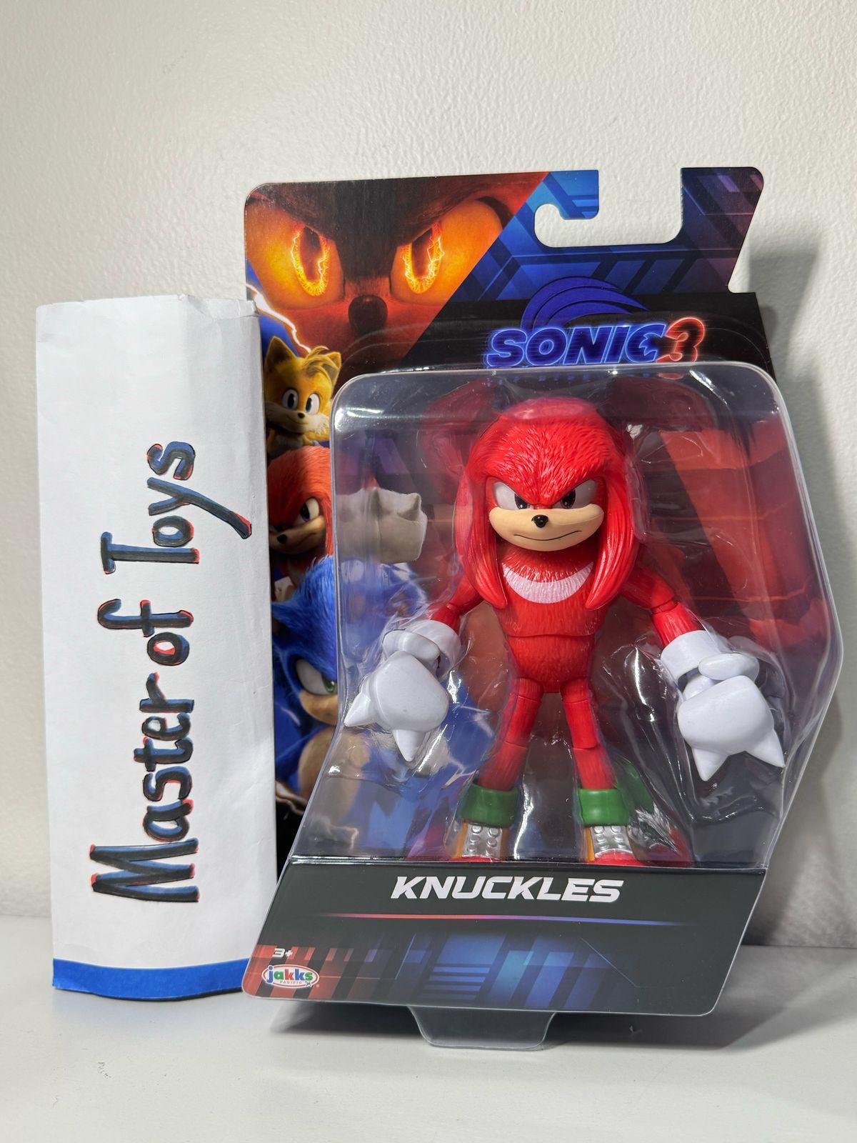 Jakks Pacific Sonic 3 The Hedgehog Knuckles - Ready Stock