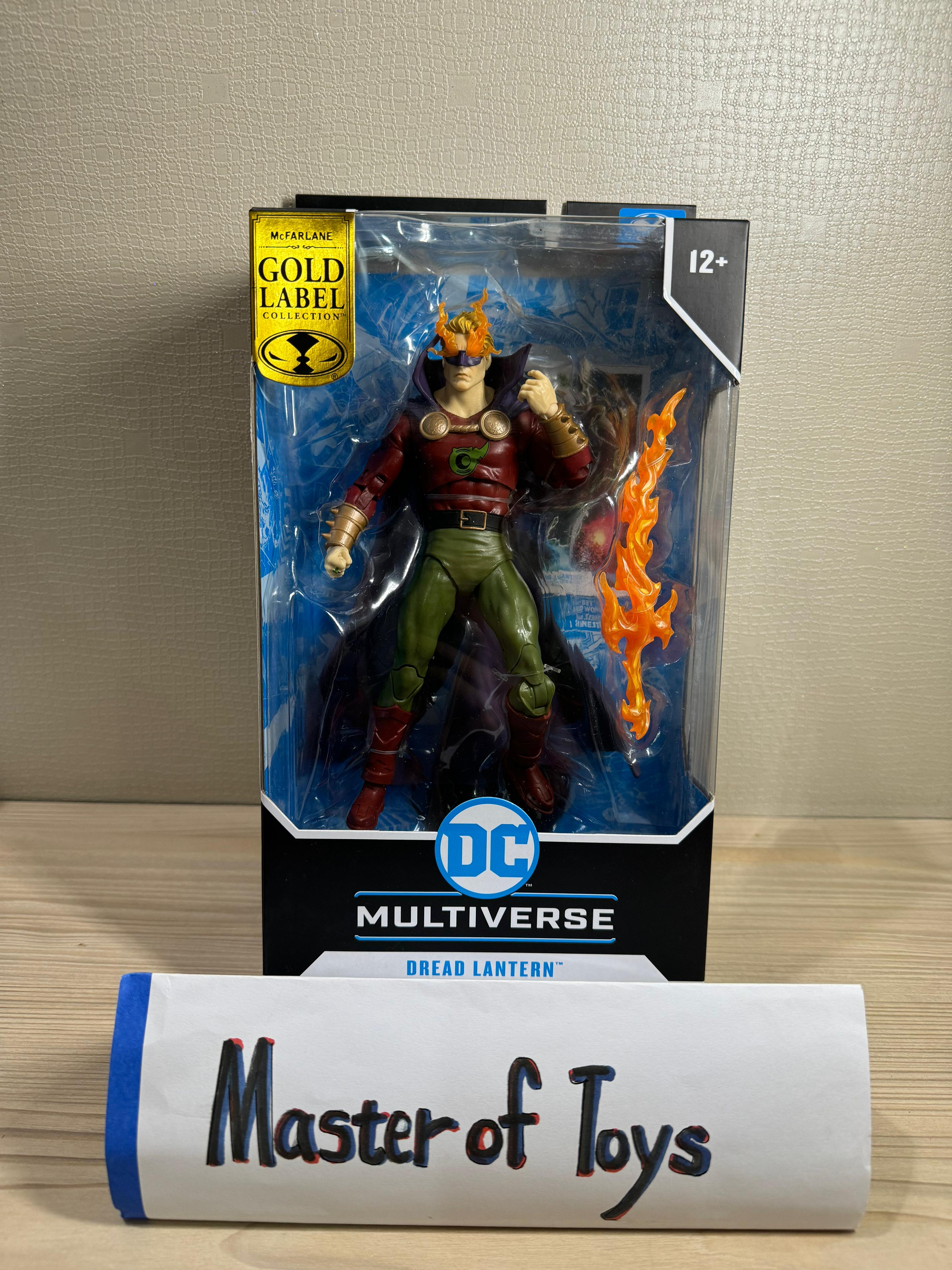 McFarlane DC Multiverse Dread Lantern Gold Label Collection - Ready Stock