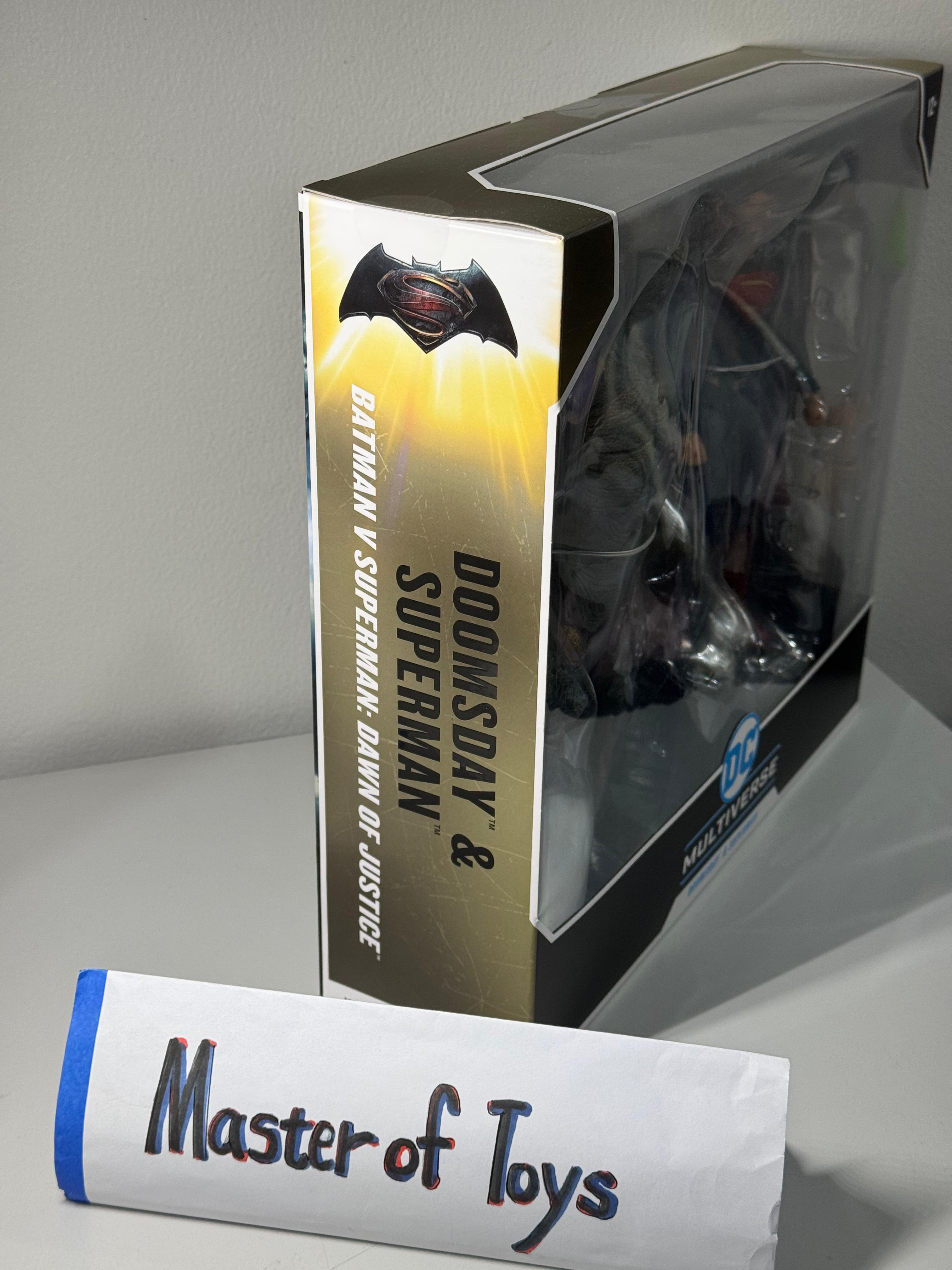 McFarlane DC Multiverse Doomsday & Superman (Batman v Superman: Dawn of Justice) - Ready Stock