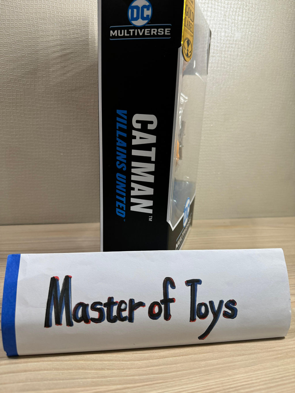 McFarlane DC Multiverse Catman Villains United Gold Label Collection - Ready Stock
