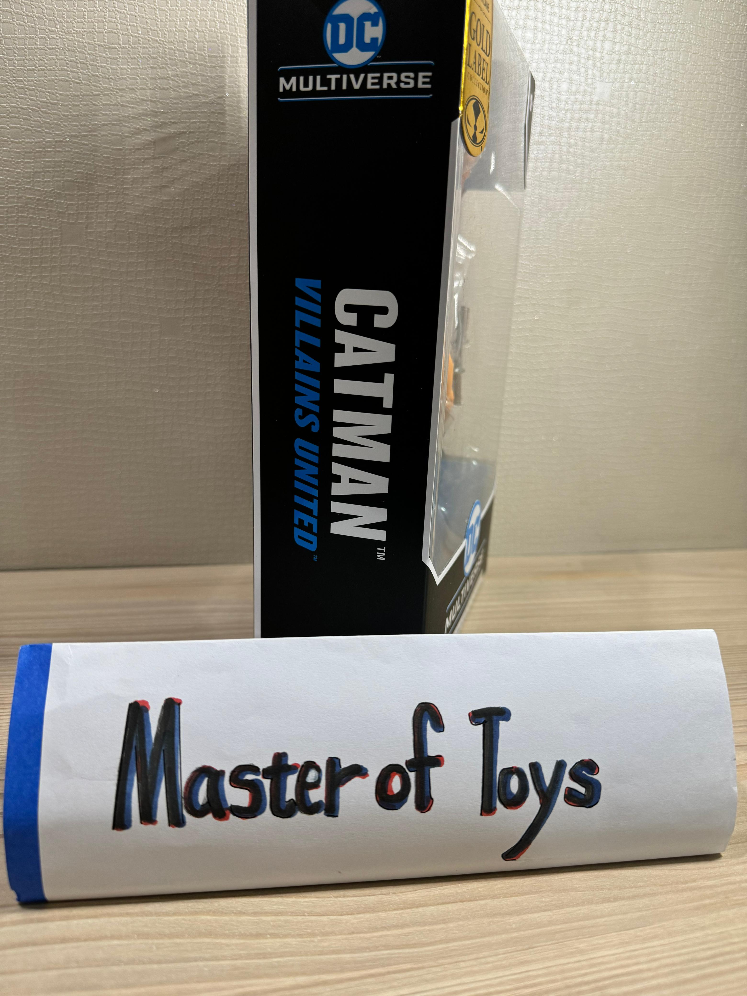 McFarlane DC Multiverse Catman Villains United Gold Label Collection - Ready Stock