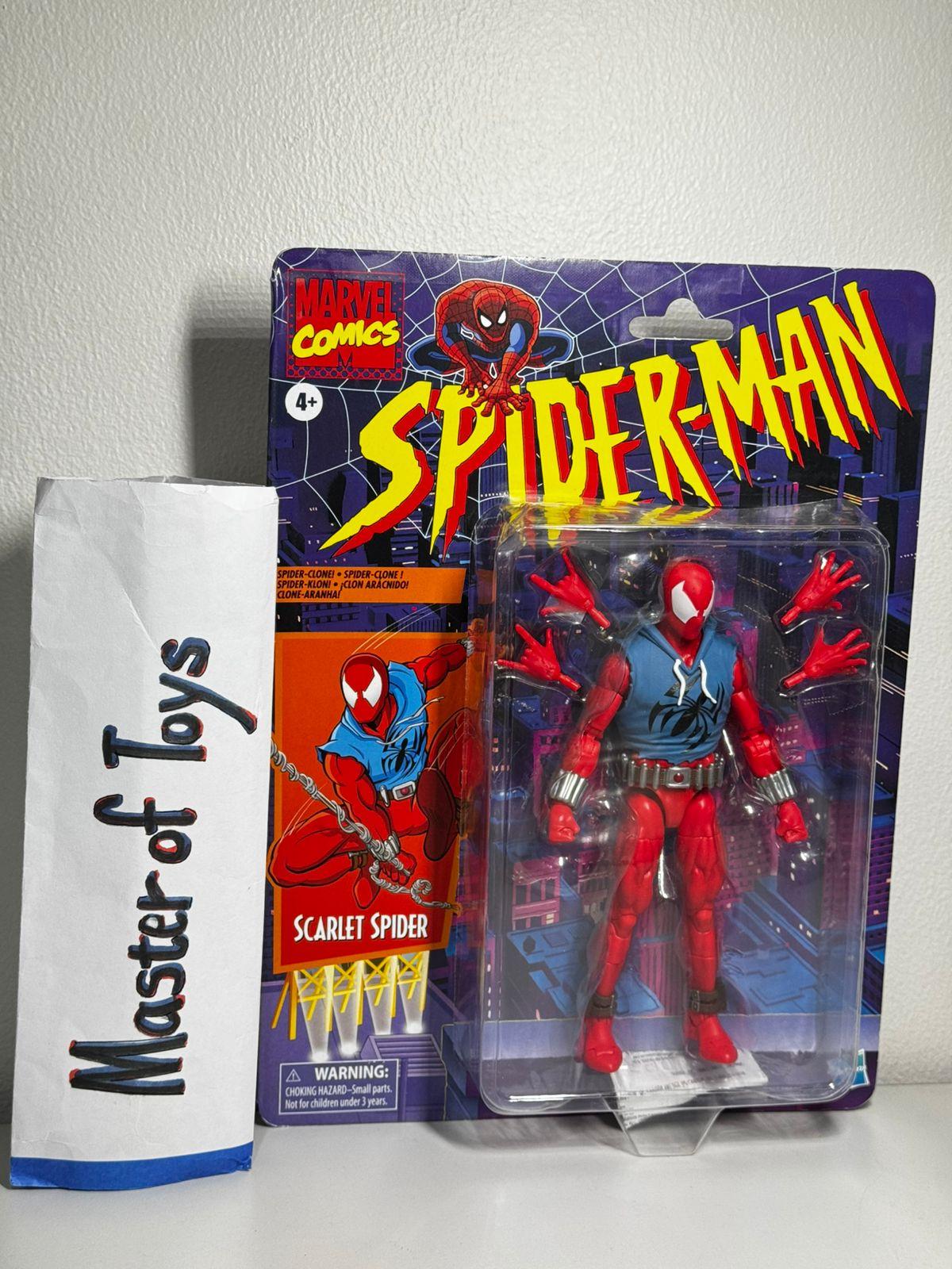 Hasbro Marvel Comics Spiderman Scarlet Spider BIB - Ready Stock