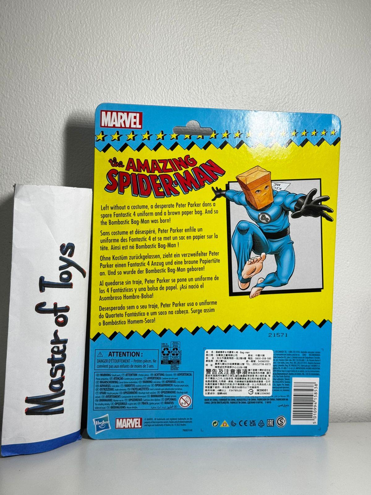 Hasbro Marvel Legends The Amazing Spiderman Bombastic Bag-Man BIB - Ready Stock