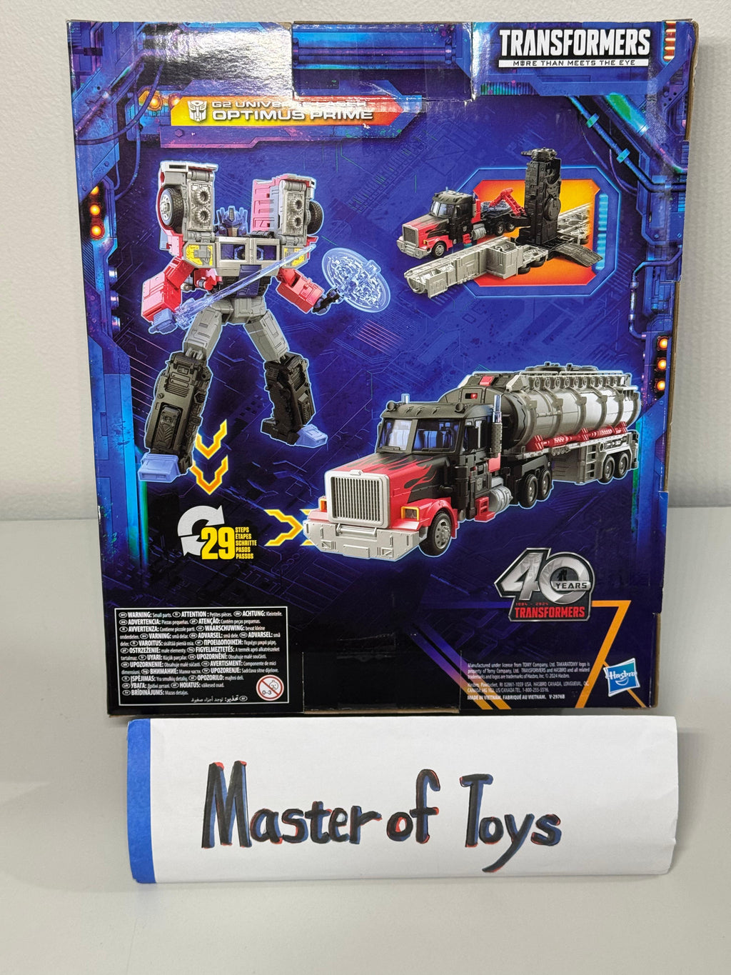 Hasbro Transformers Legacy G2 Universe Laser Optimus Prime - Ready Stock