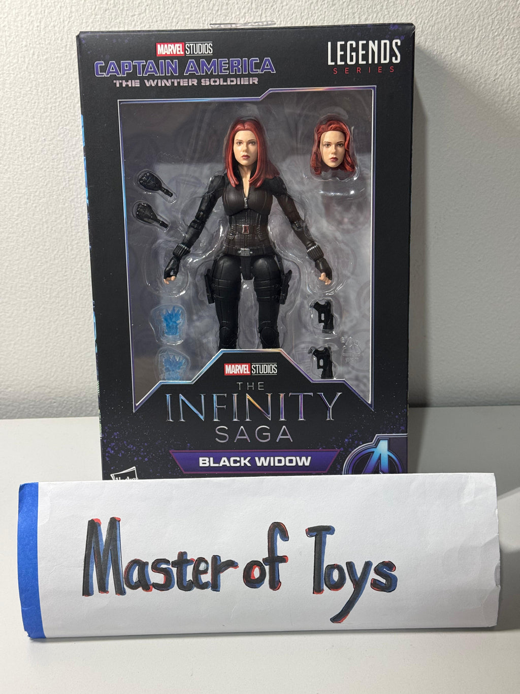 Hasbro Marvel Legends The Infinity Saga Black Widow Captain America The Winter Soldier - Ready Stock