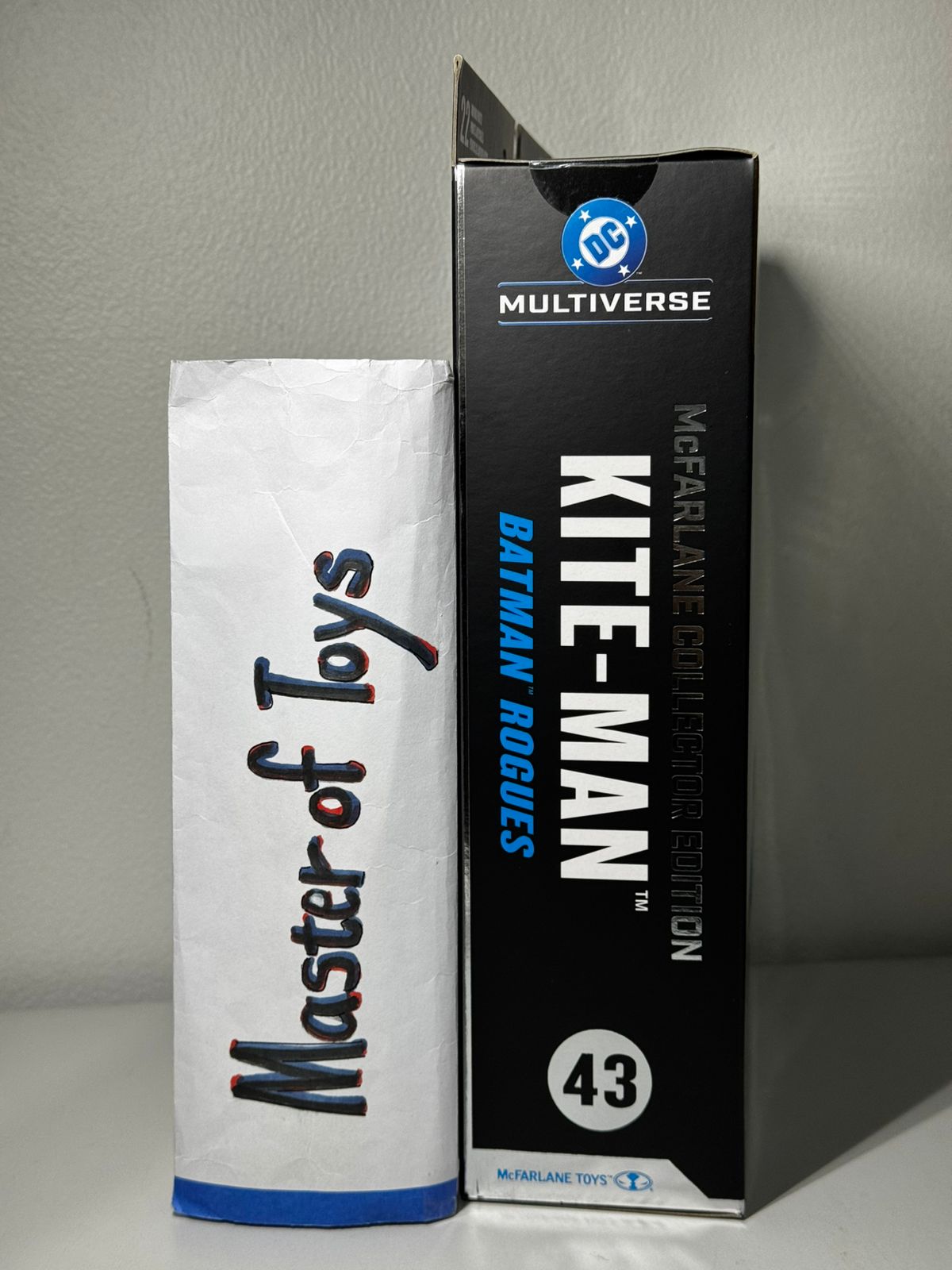 McFarlane Collector Edition DC Multiverse Kite-Man (Batman Rogues) Gold Label Platinum Edition #43  - Ready Stock