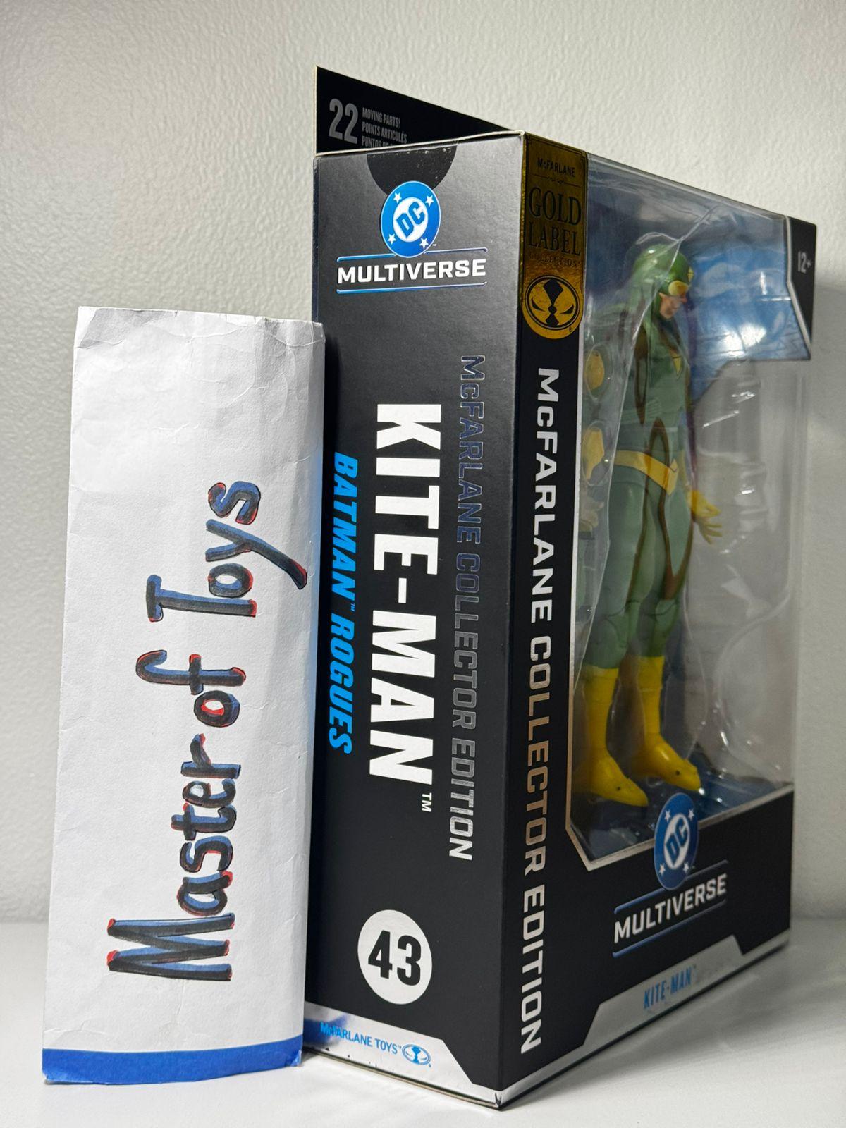 McFarlane Collector Edition DC Multiverse Kite-Man Gold Label - Ready Stock