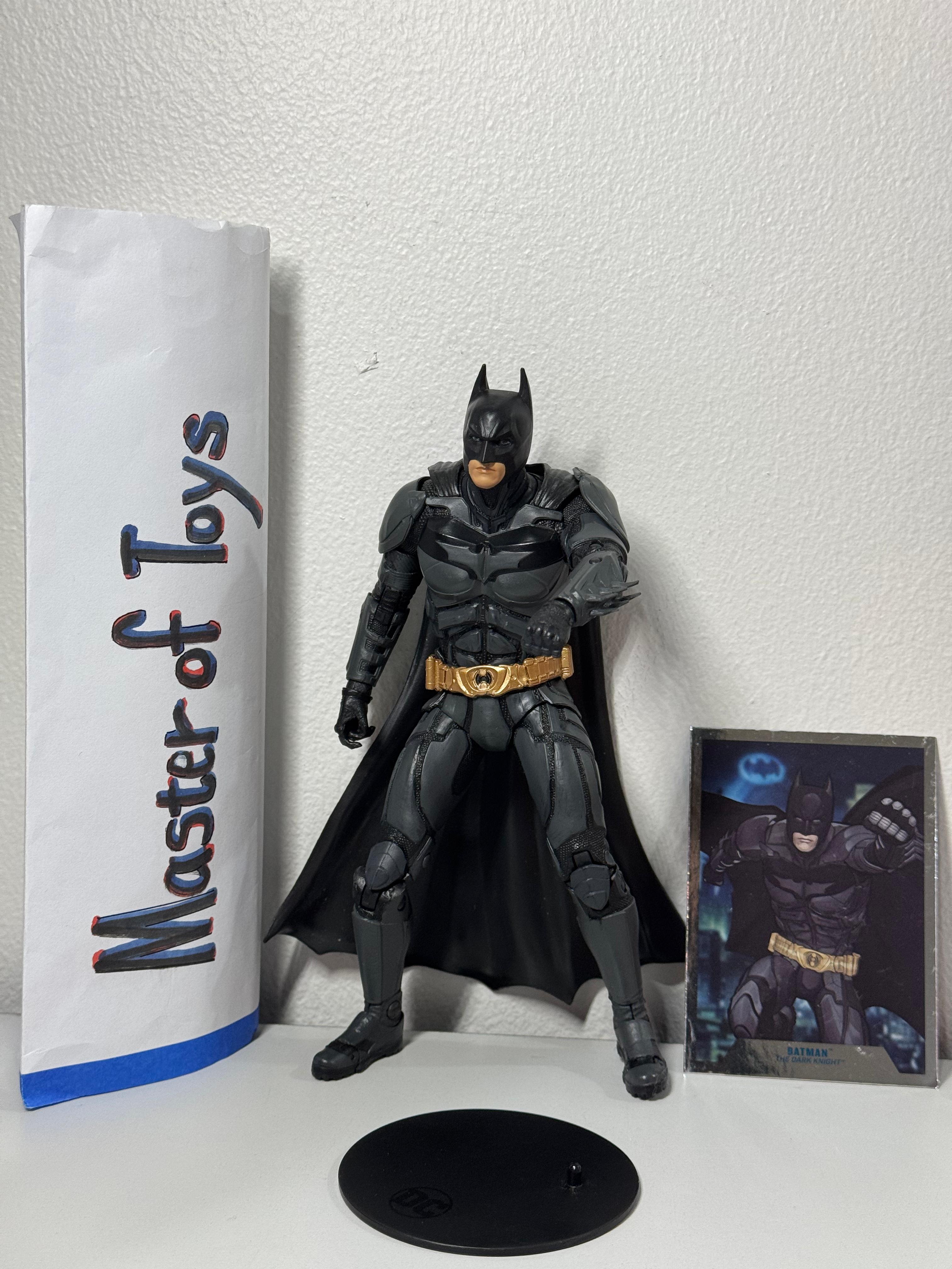 McFarlane DC Multiverse Batman The Dark Knight Christian Bale No Box - Ready Stock