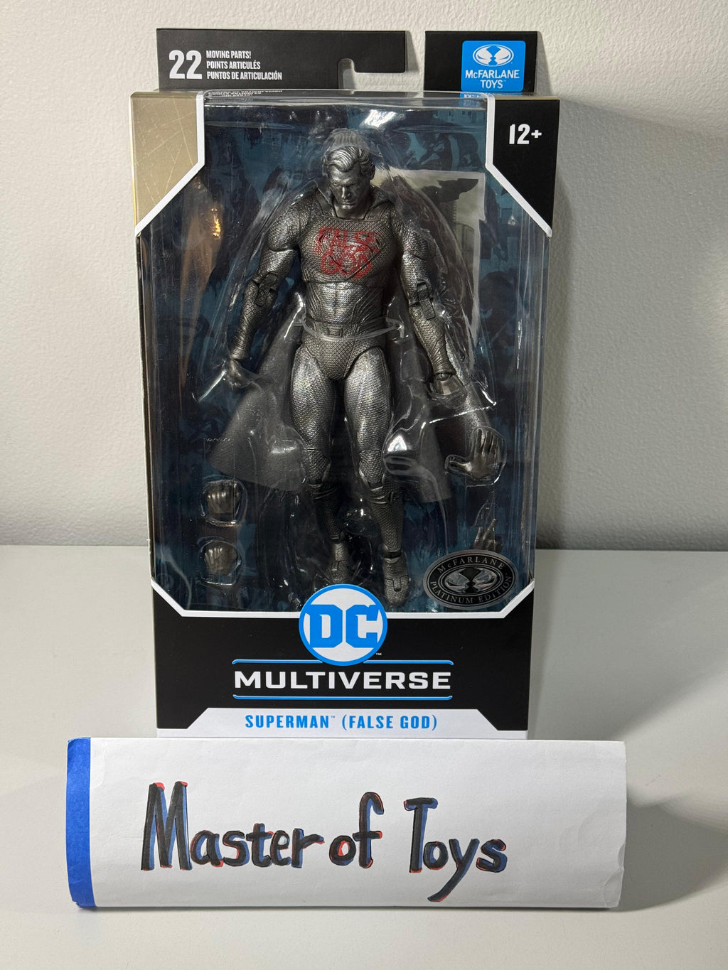 McFarlane DC Multiverse Superman False God (Batman v Superman: Dawn of Justice Platinum Edition - Ready Stock
