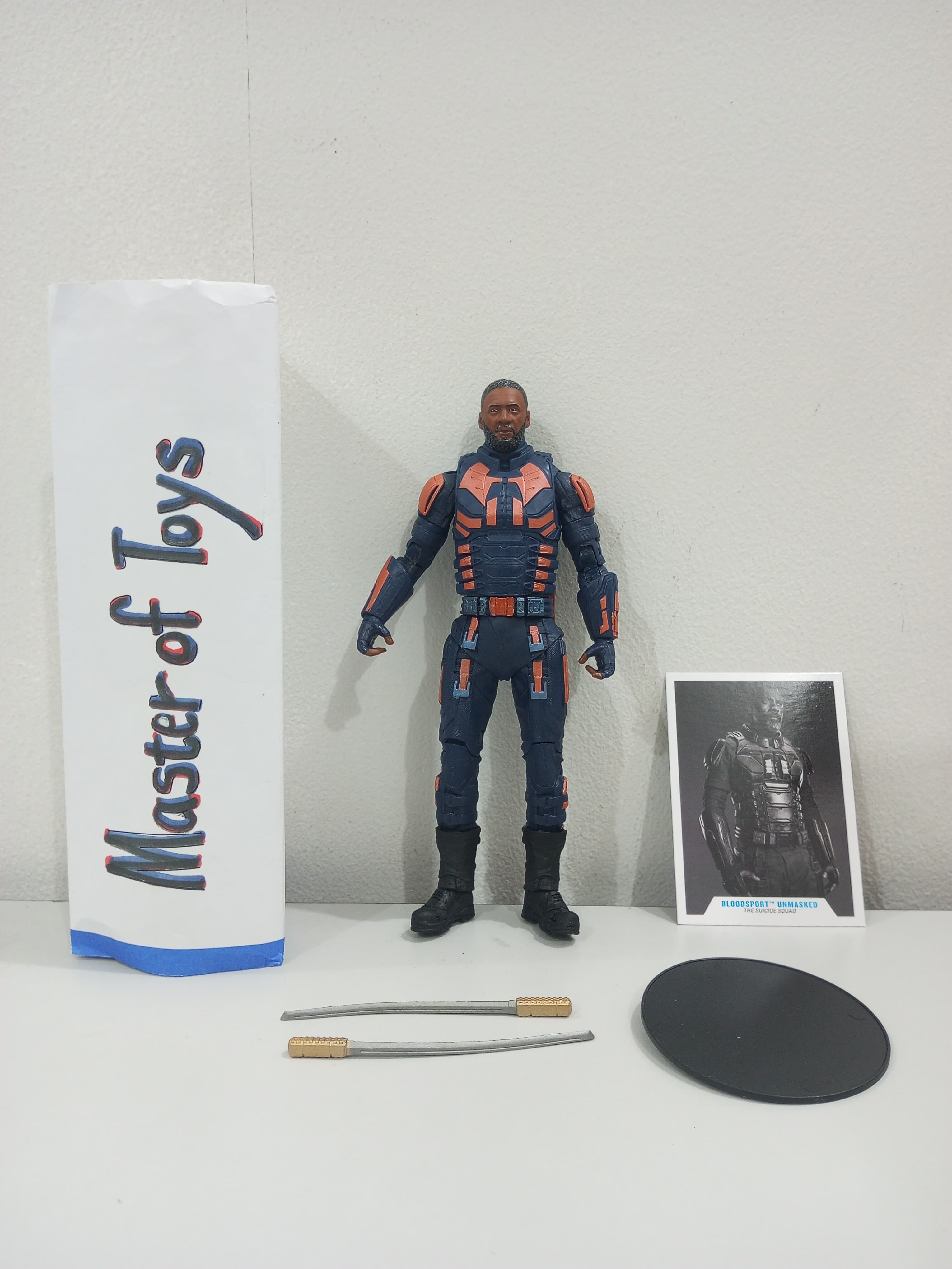 McFarlane DC Multiverse Bloodsport Unmasked (The Suicide Squad) No Box - Ready Stock