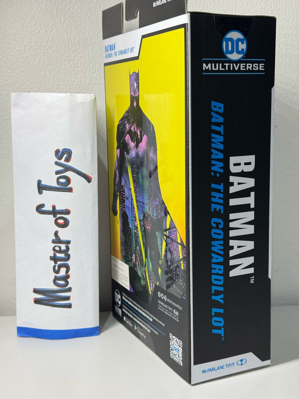 McFarlane DC Multiverse Batman (Batman: The Cowardly Lot) Red Platinum Edition - Ready Stock