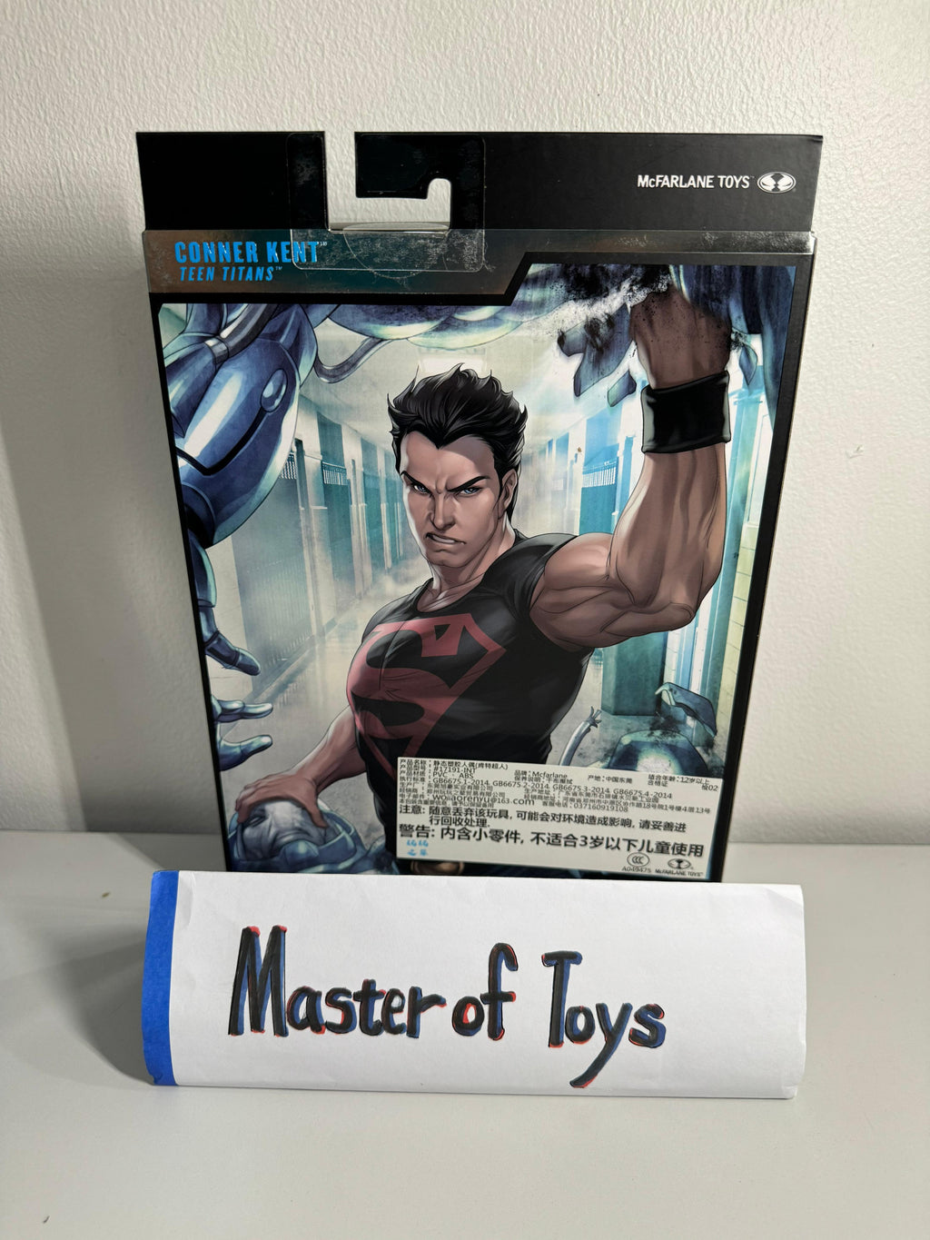 McFarlane Collector Edition DC Multiverse Conner Kent (Teen Titans) #15 Platinum Edition - Ready Stock