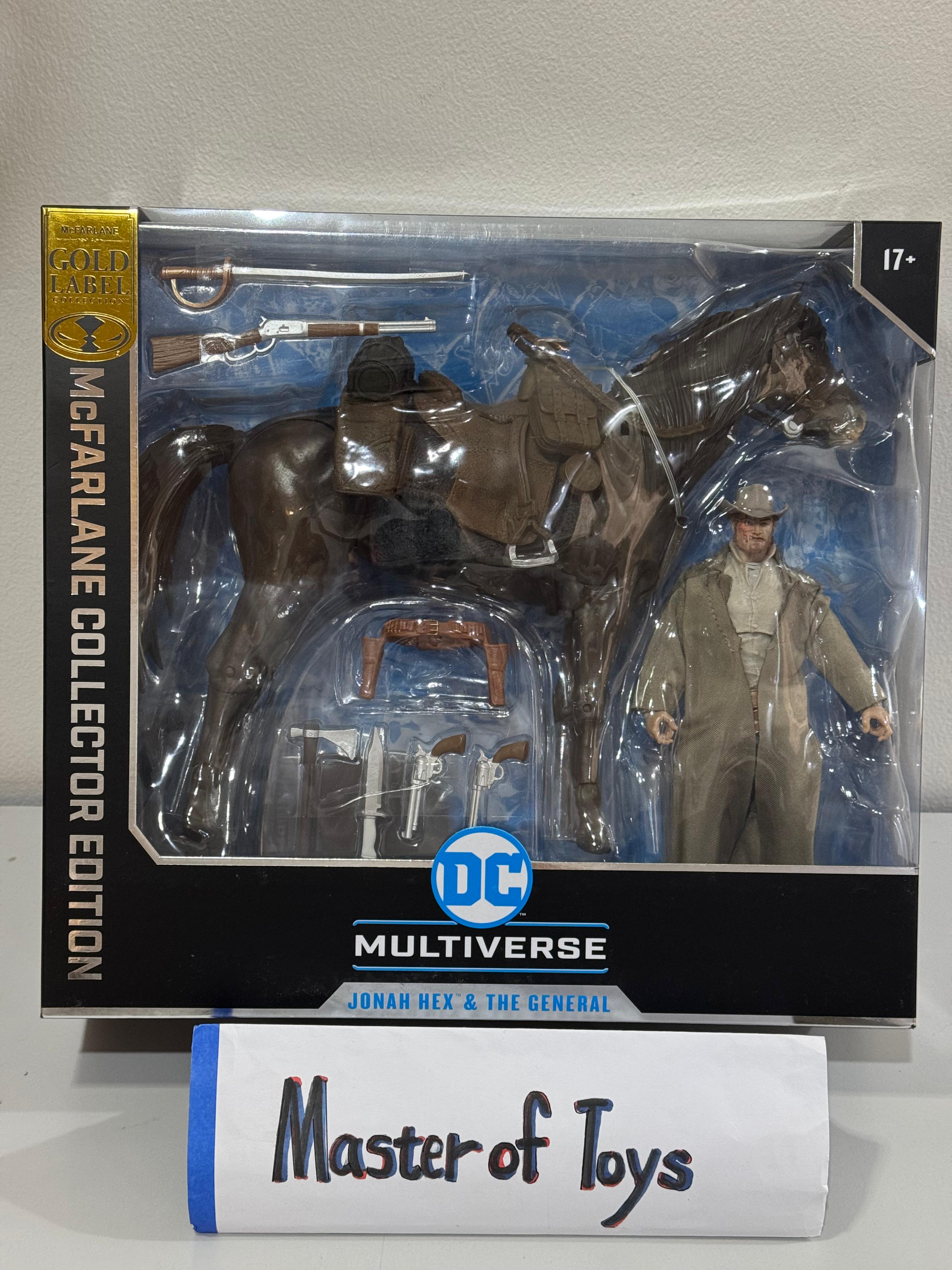 McFarlane Collector Edition DC Multiverse Jonah Hex & The General (All-Star Western) - Ready Stock