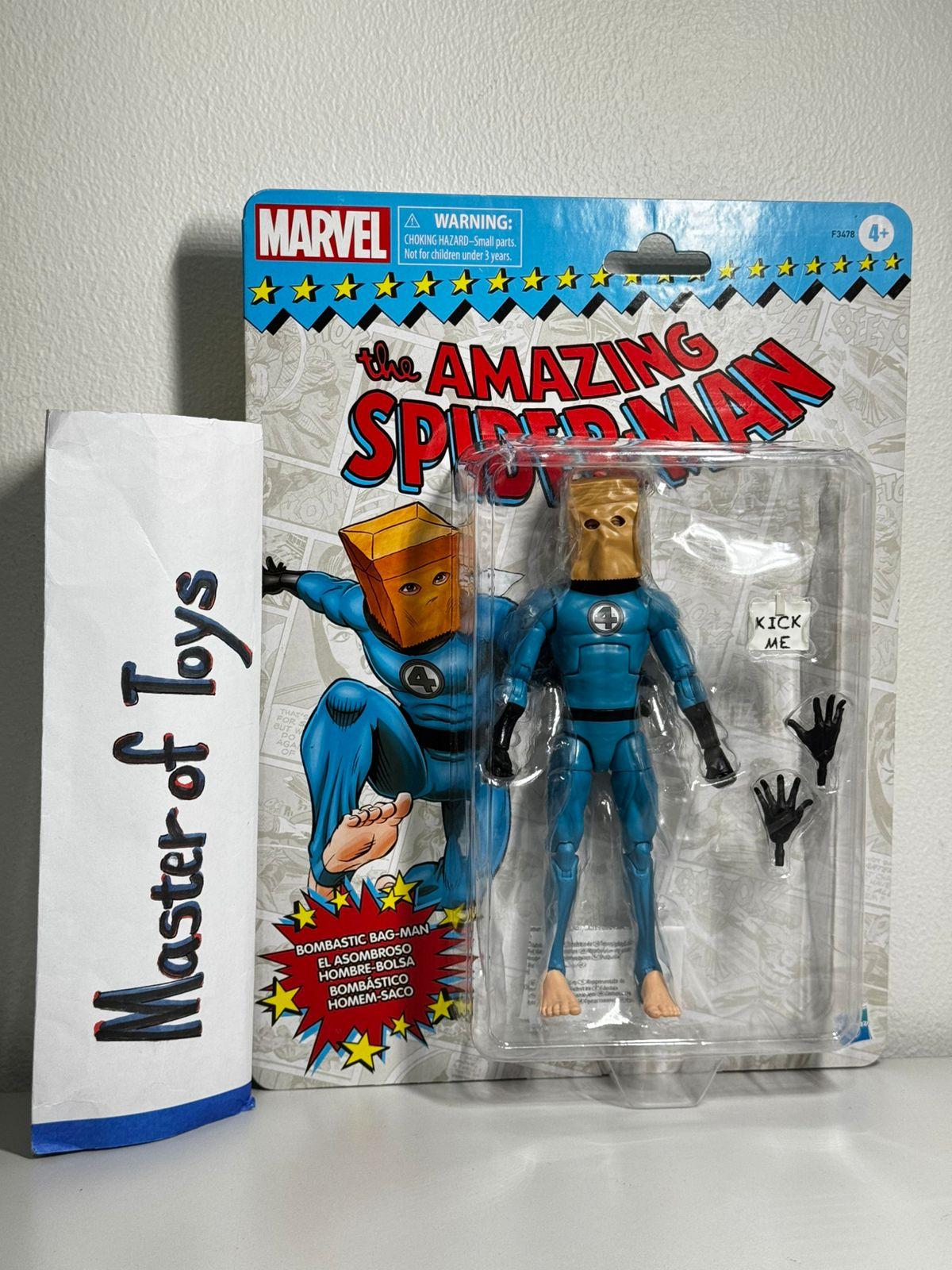 Hasbro Marvel Legends The Amazing Spiderman Bombastic Bag-Man BIB - Ready Stock