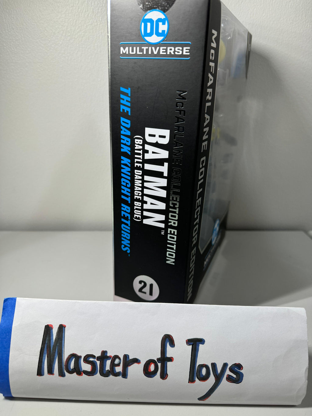 McFarlane Collector Edition DC Multiverse Batman (Battle Damage Blue) The Dark Knight Returns - Ready Stock