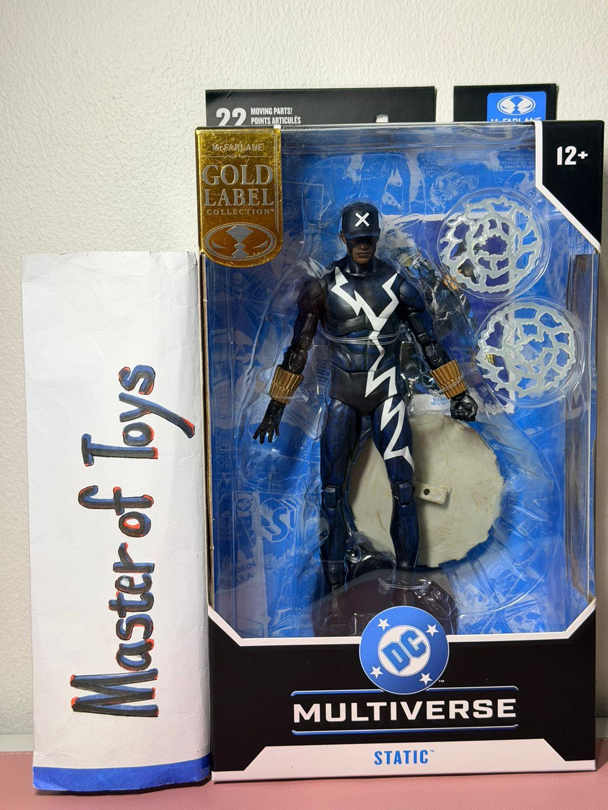 McFarlane DC Multiverse Static (Trial by Fire) Gold Label - Ready Stock
