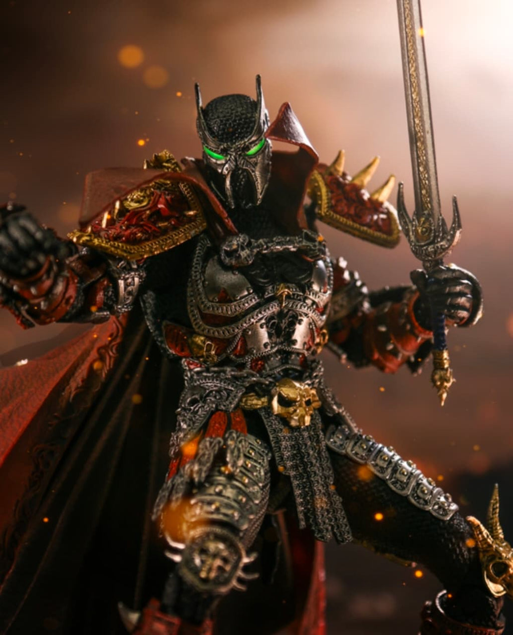 Medieval Spawn Black Edition Collectible Action Figure- Ready Stock