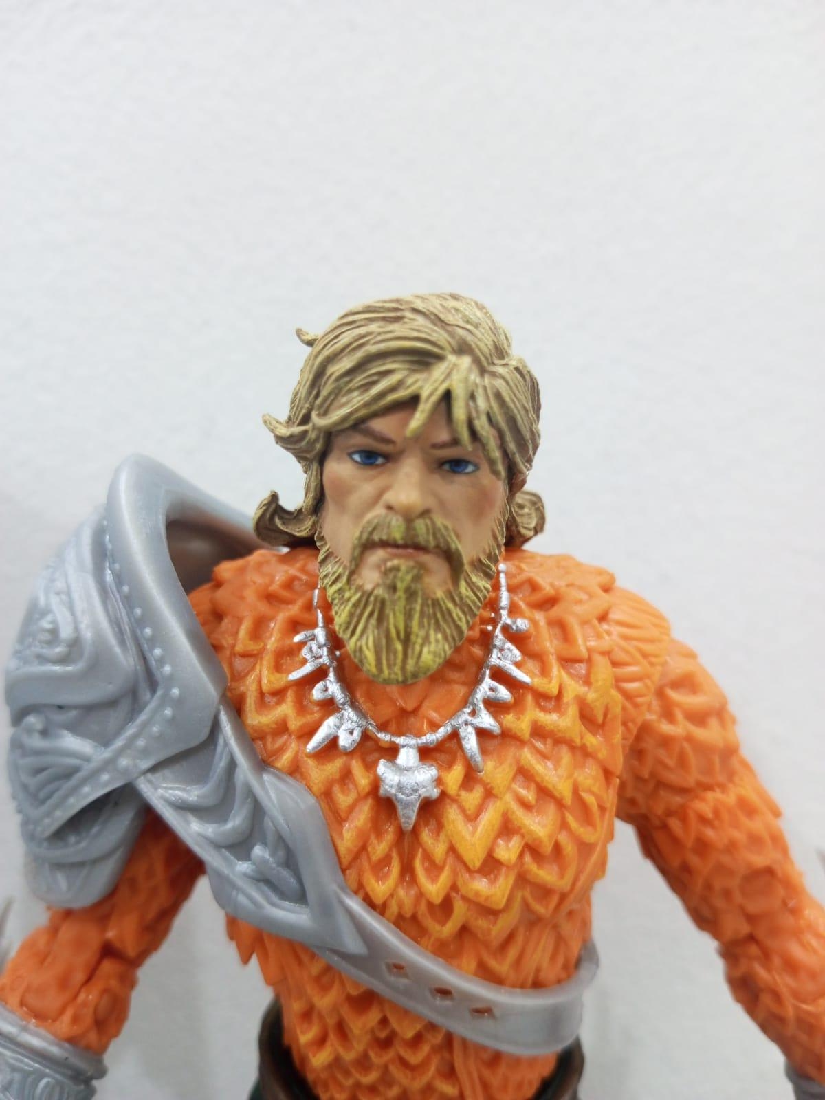 McFarlane DC Direct Page Punchers Aquaman No Box - Ready Stock