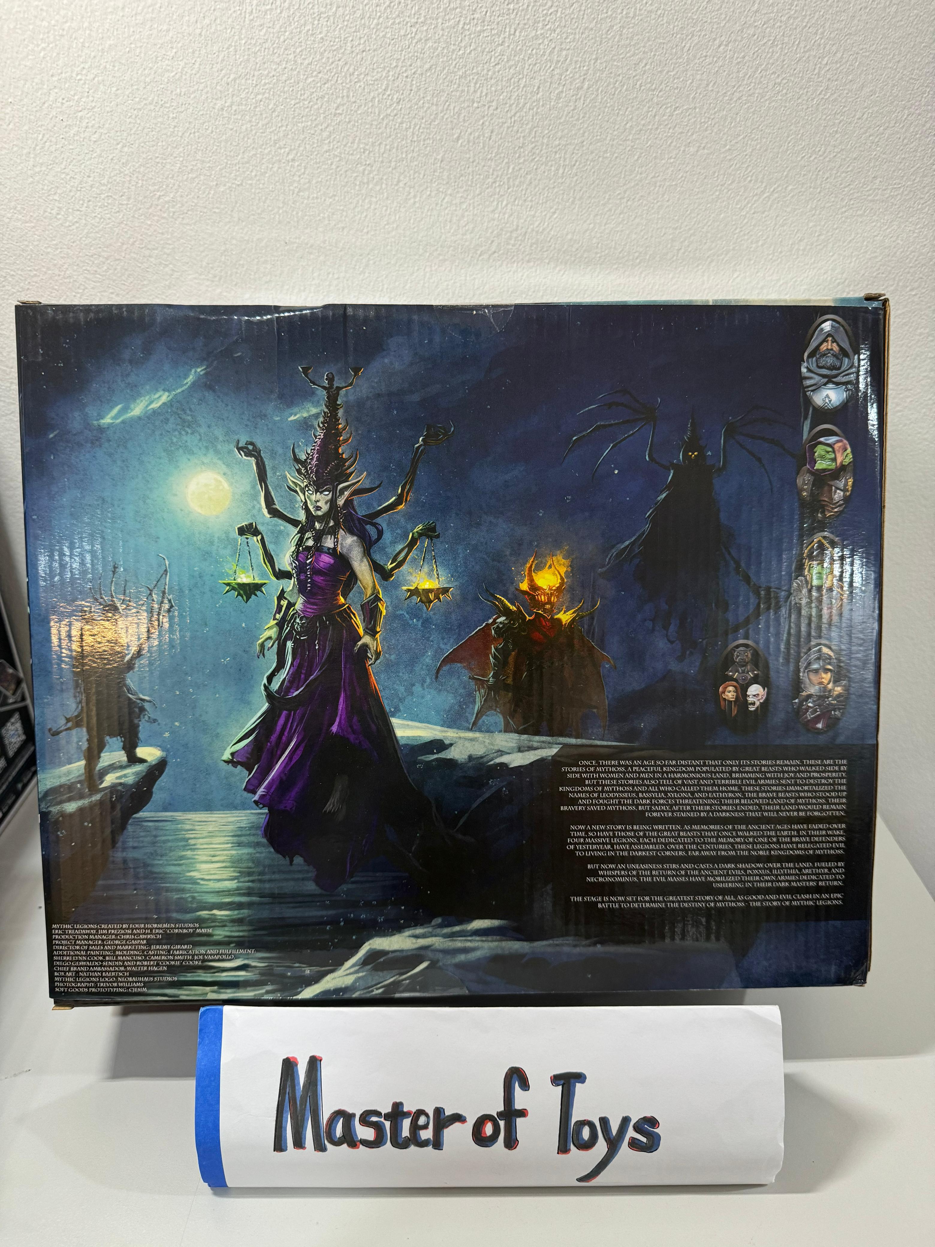 Mythic Legions Four Horsemen Boreus - Ready Stock