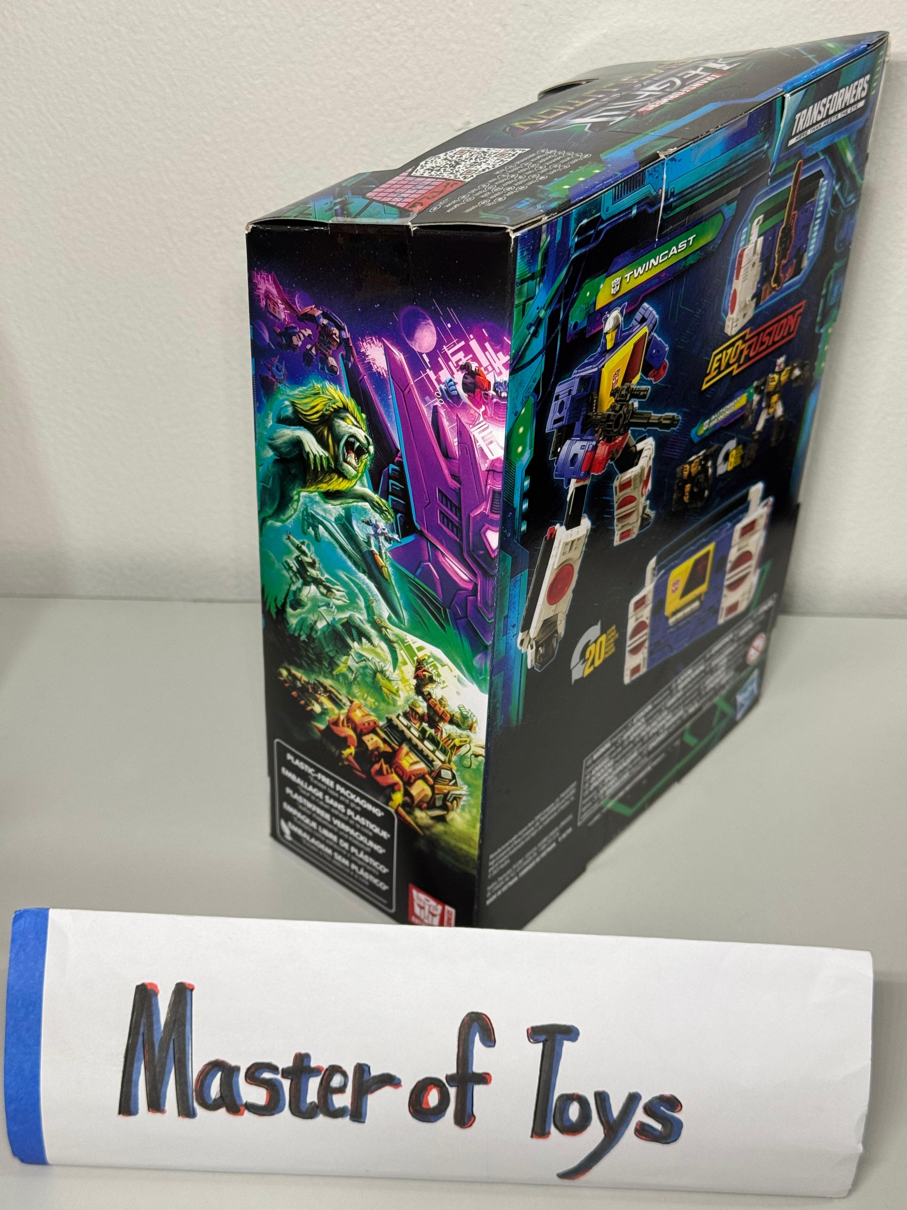 Hasbro Transformers Legacy Evolution Twincast Autobot Rewind - Ready Stock