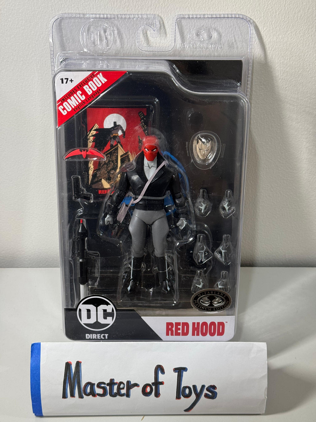 McFarlane DC Direct Red Hood (Batman the Adventures Continue) Platinum Edition - Ready Stock