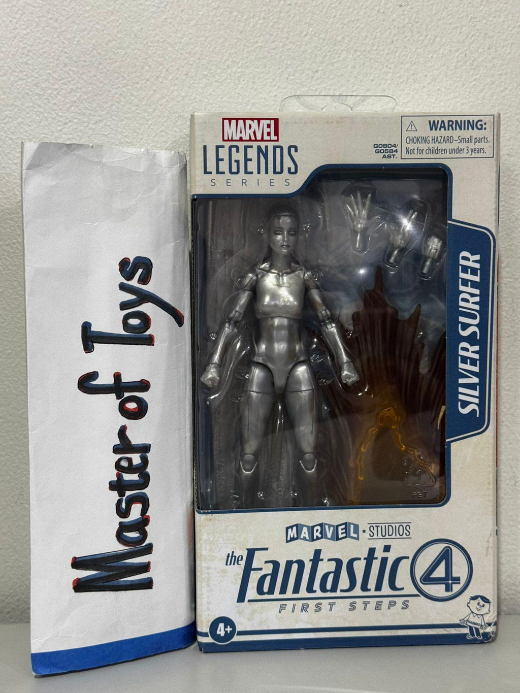 Hasbro Marvel Legends Marvel Studio the Fantastic Four First Step Silver Surfer - Ready Stock