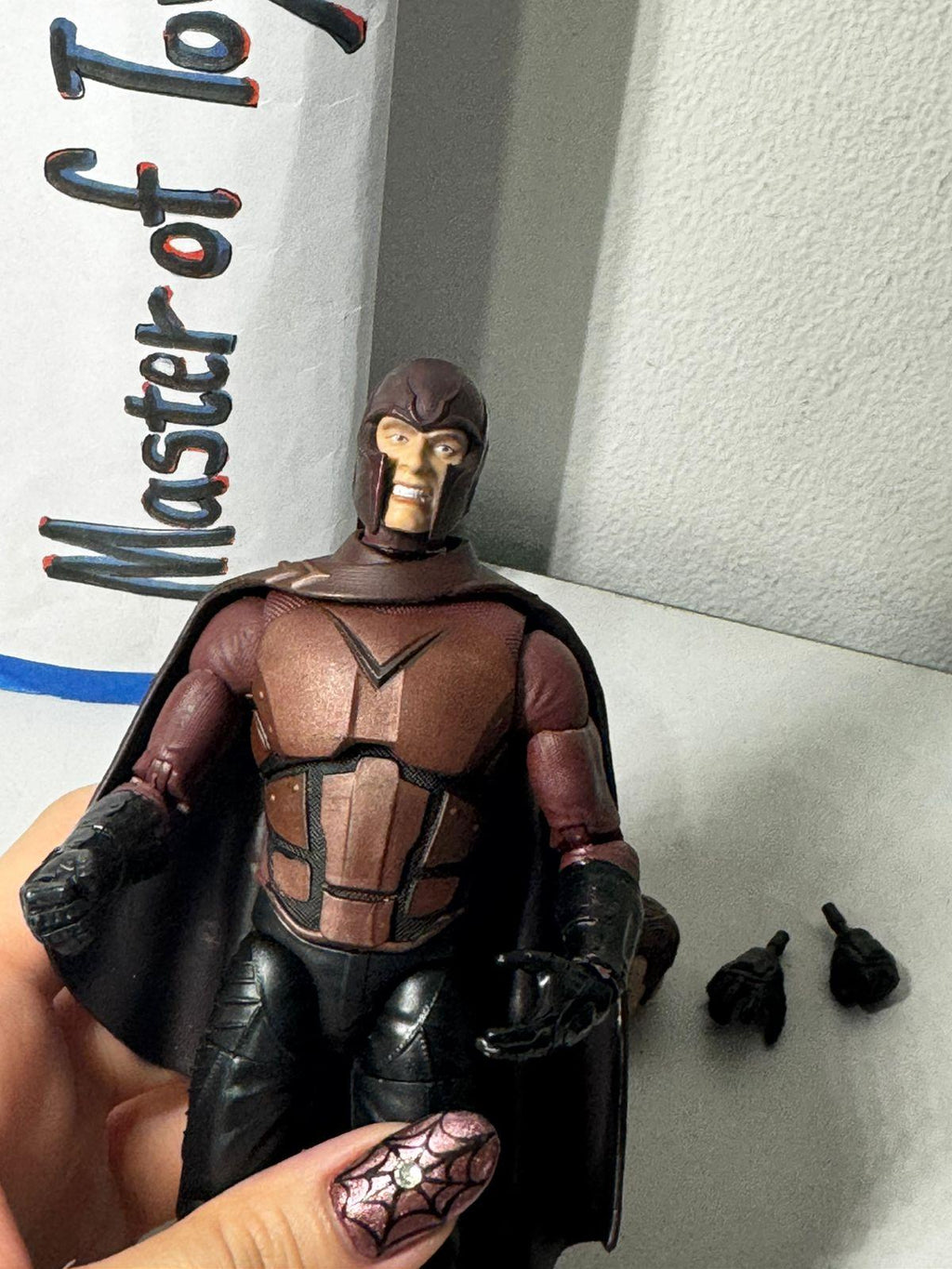 Hasbro Marvel Legends Magneto Only No Box From Magneto & Professor X Charles - Ready Stock