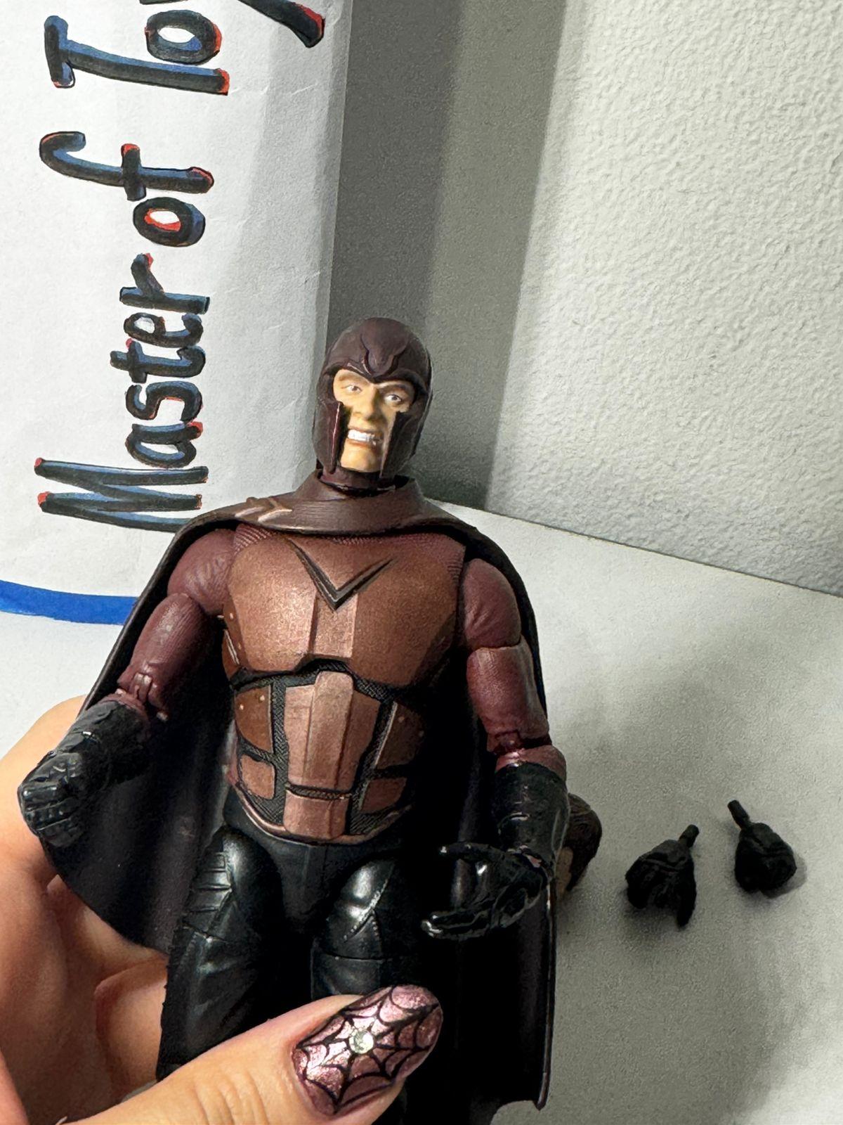 Hasbro Marvel Legends Magneto Only No Box From Magneto & Professor X Charles - Ready Stock