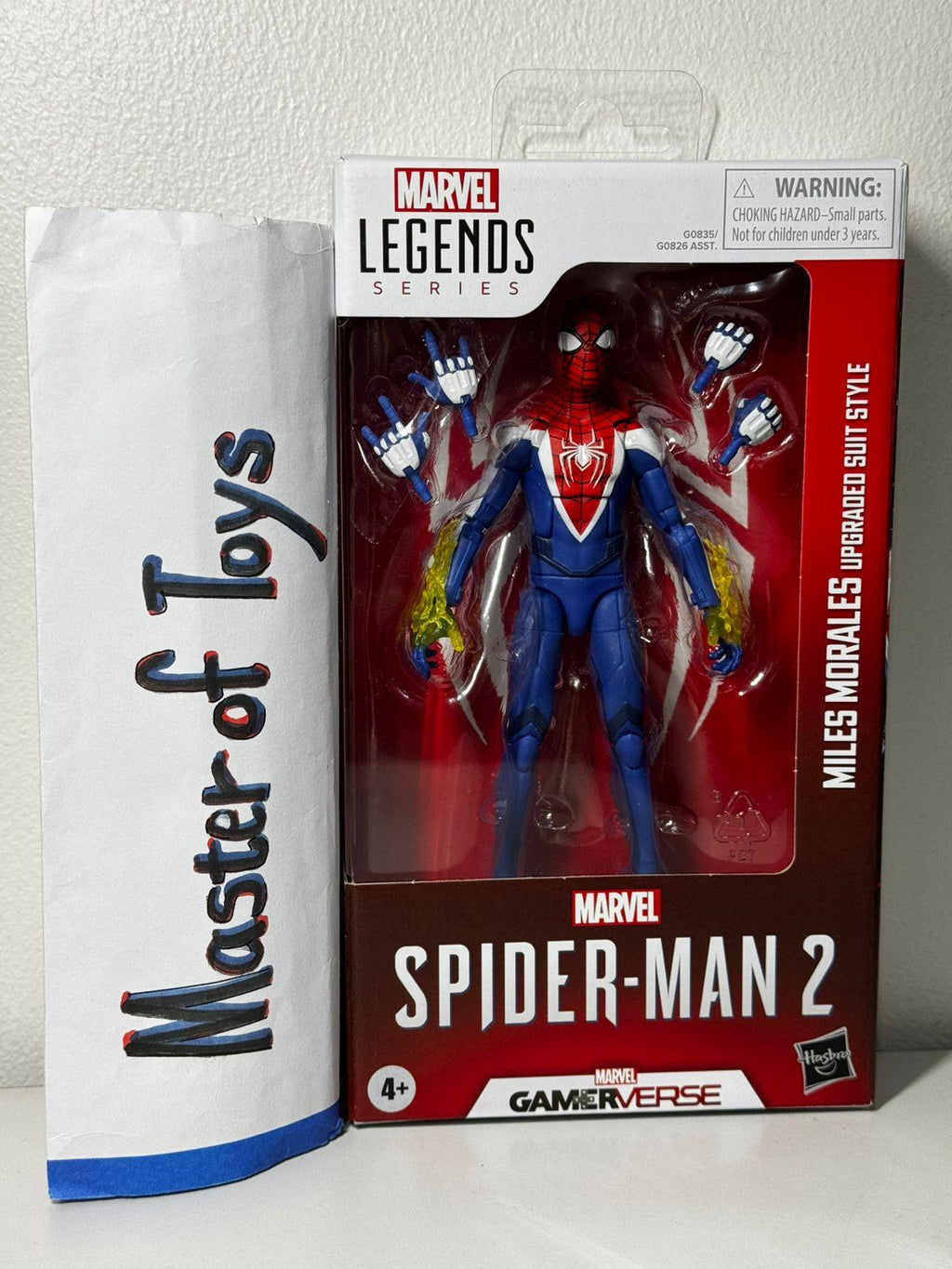 Hasbro Marvel Legends Spider-Man 2 Gamerverse Miles Morales Upgraded Suit Style - Ready Stock