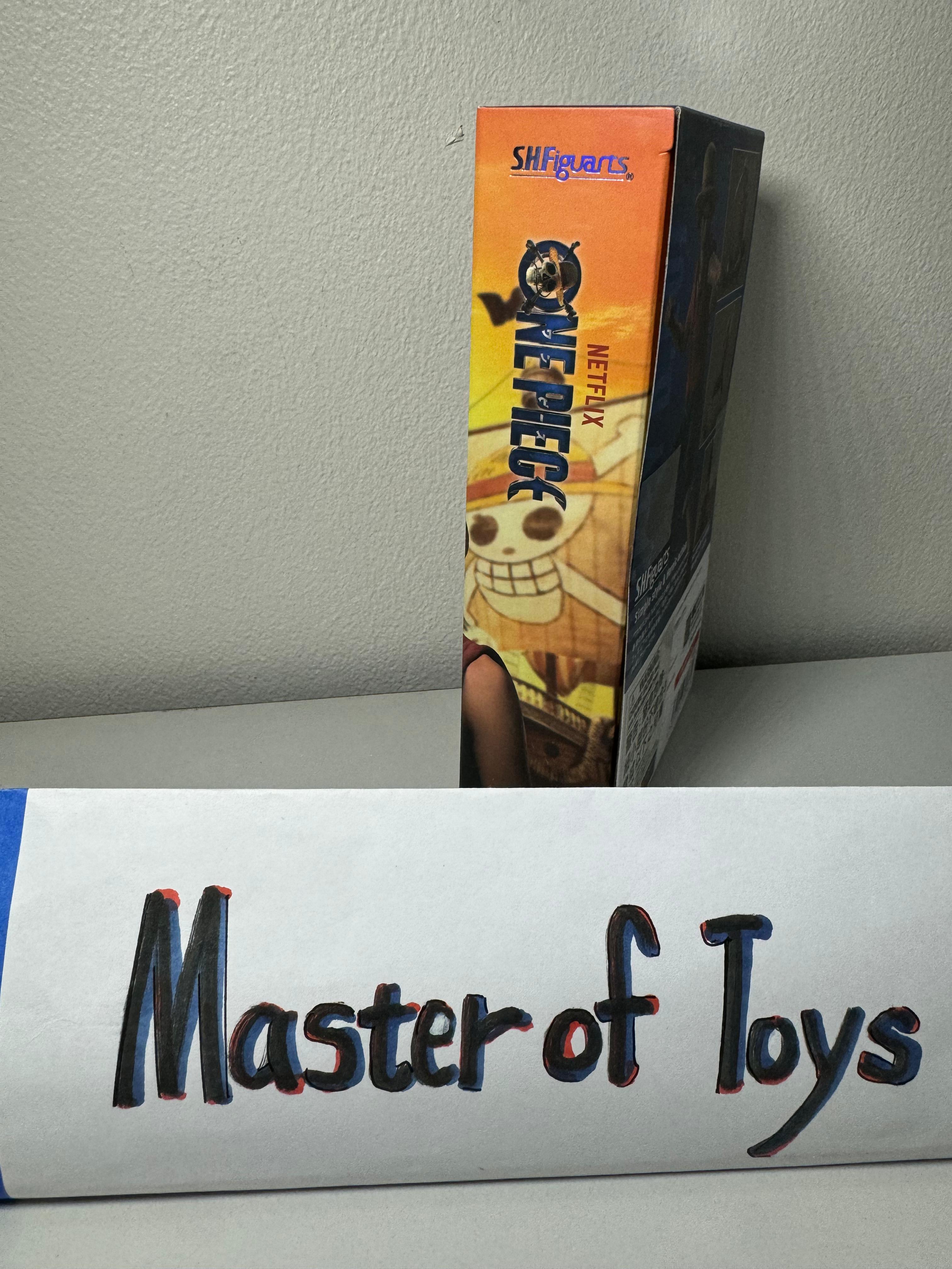 Bandai SHF One Piece Monkey D Luffy Netflix Version - Ready Stock