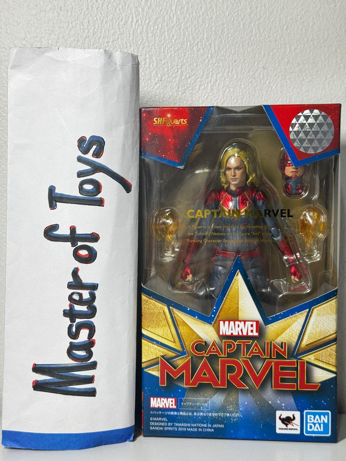 Bandai SHFiguarts Marvel Captain Marvel Tamashii Nations - Ready Stock