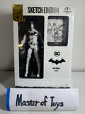 McFarlane DC Multiverse Batman Hush Sketch Edition Gold Label Collection Authenticated Limited Edition - Ready Stock