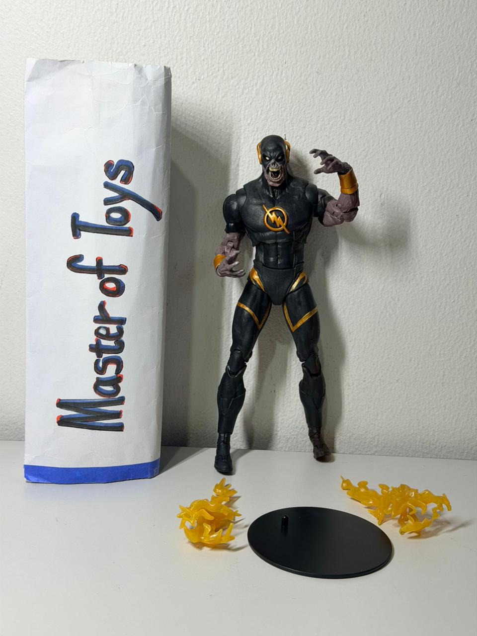 McFarlane DC Multiverse Dark Flash (Speed Metal) Gold Label Only No Box - Ready Stock
