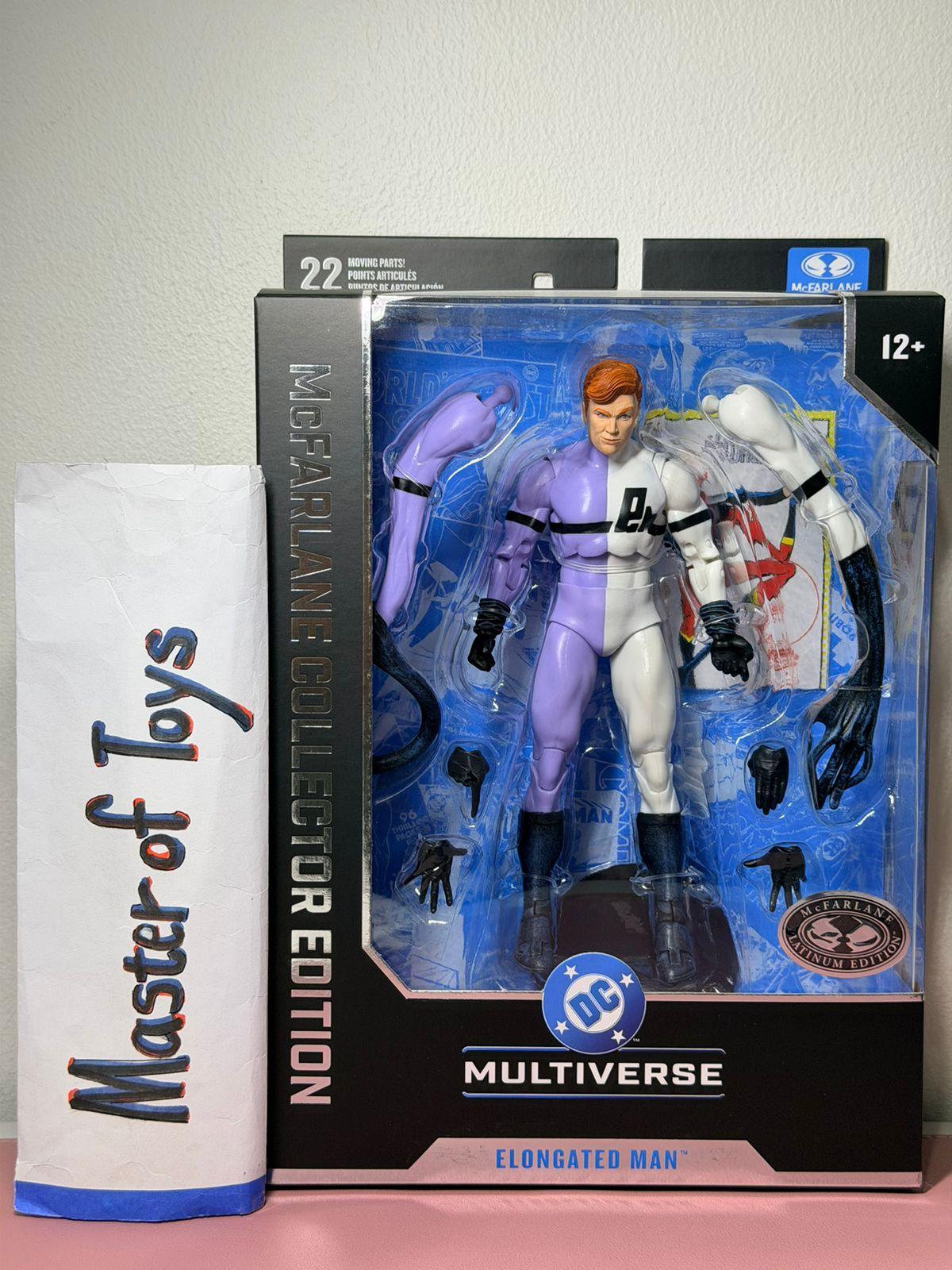 McFarlane Collector Edition DC Multiverse Elongated Man (DC Classic) #50 Platinum Edition - Ready Stock