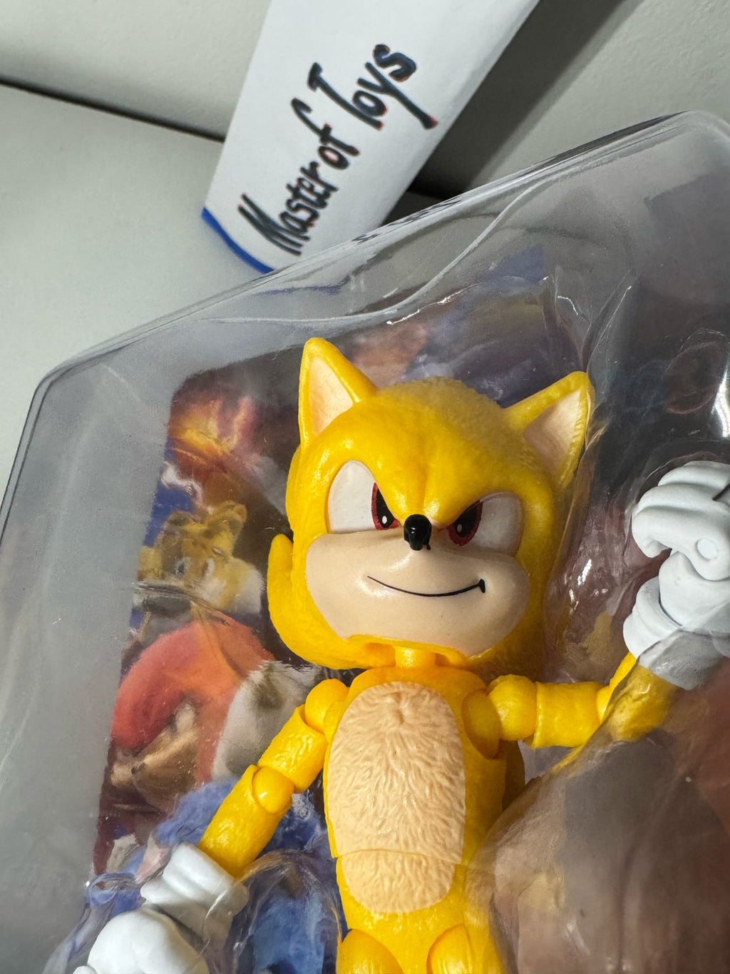 Jakks Pacific Sonic 3 The Hedgehog Super Sonic - Ready Stock