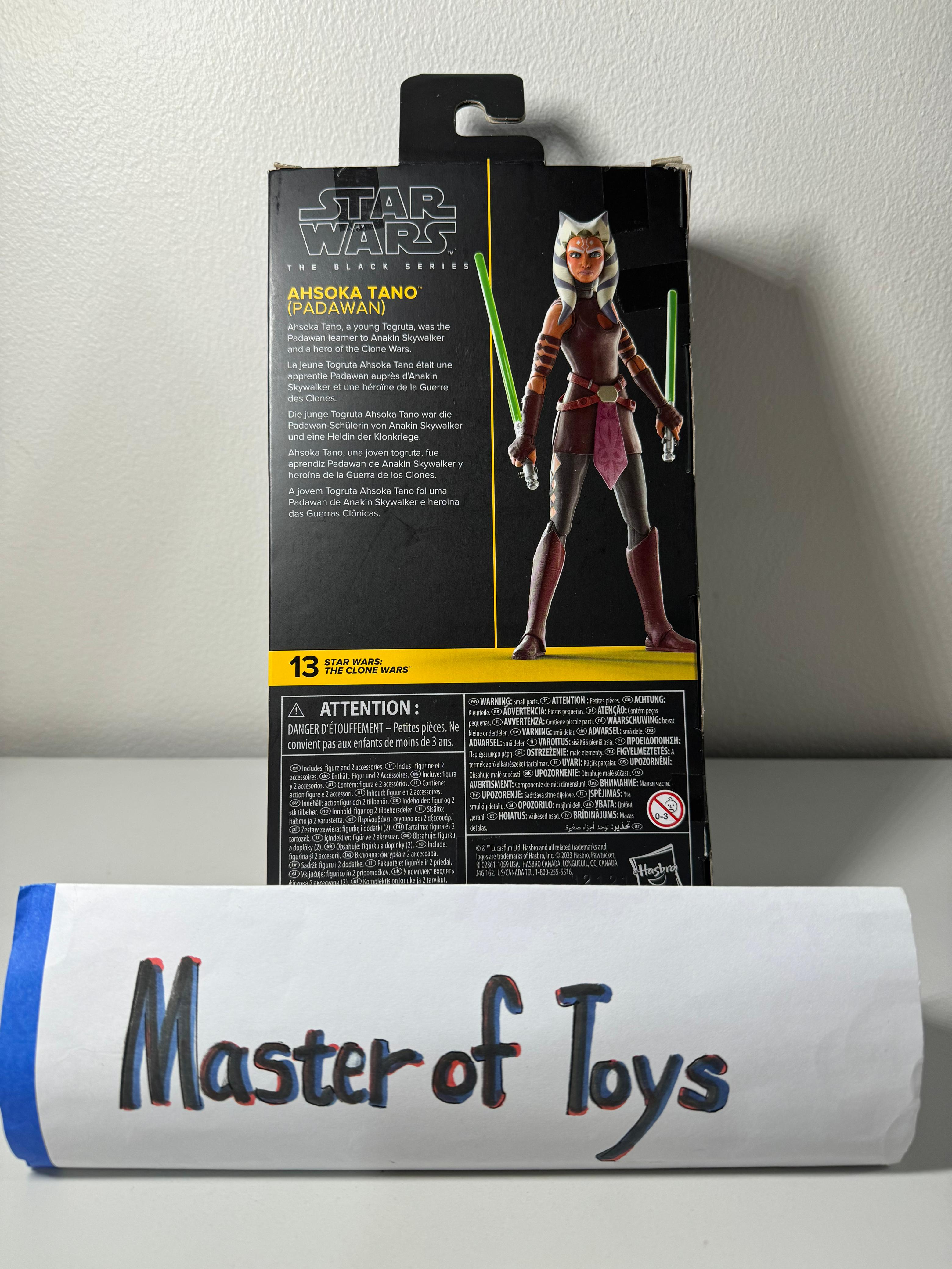 Hasbro Star Wars The Clone Wars Ahsoka Tano (Padawan) - Ready Stock