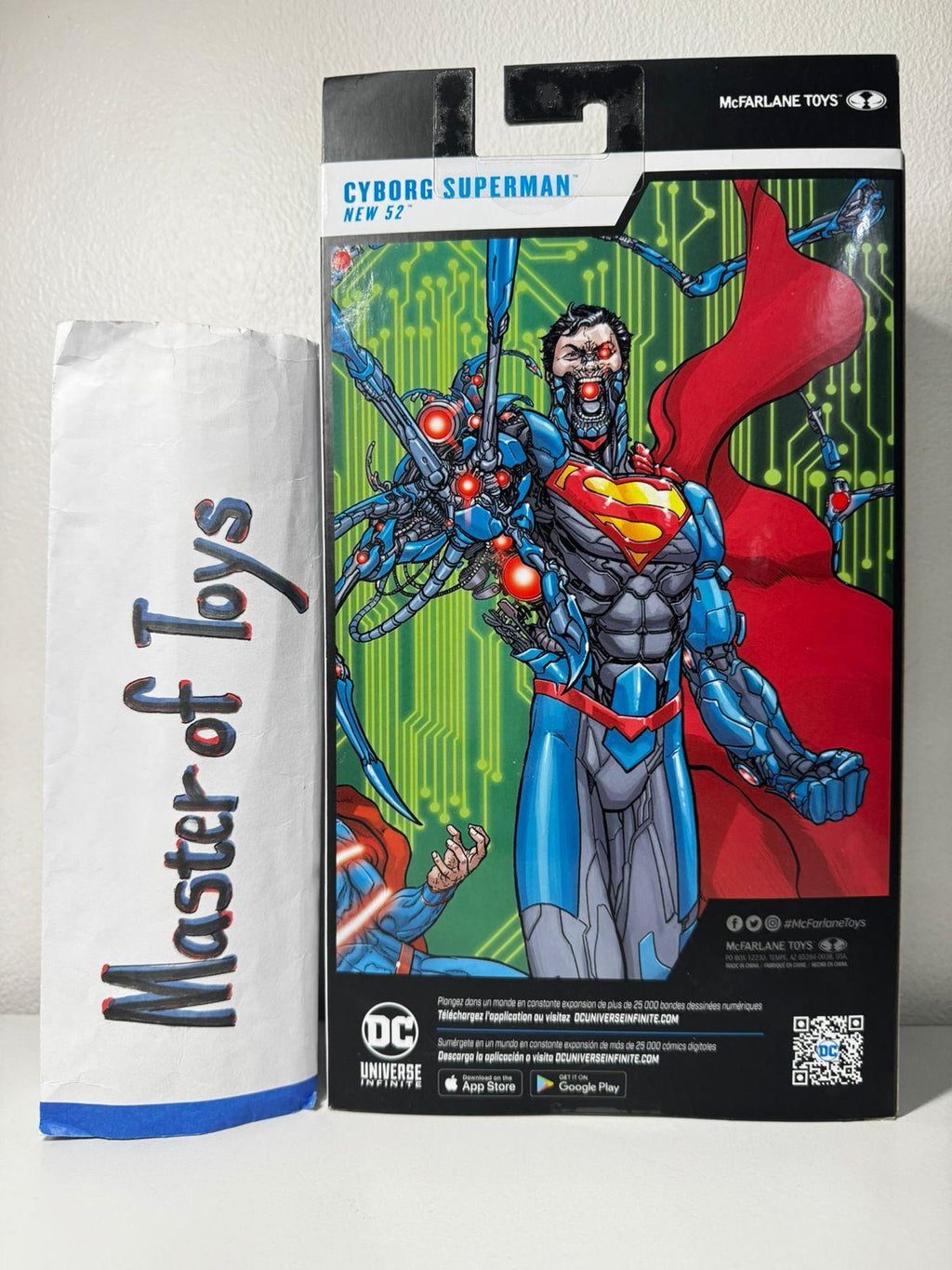 McFarlane DC Multiverse Cyborg Superman New 52 Platinum Edition - Ready Stock