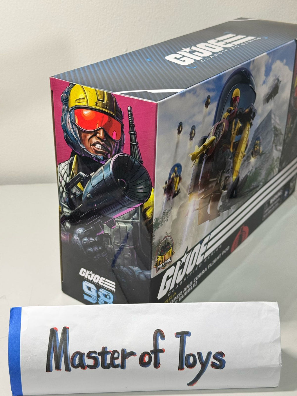Hasbro GiJoe Classified Series Cobra Tele-Viper And Cobra Flight Pod 98 (Trubble Bubble) - Ready Stock