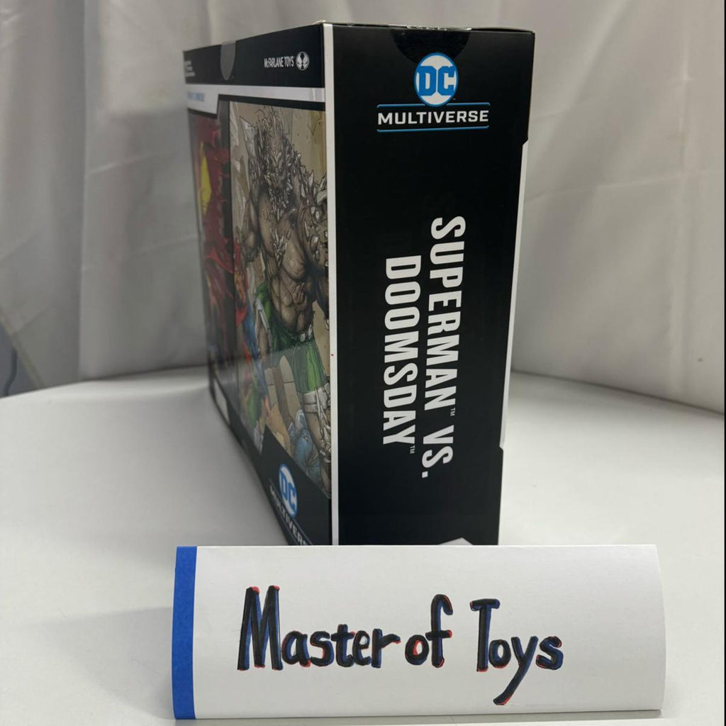 McFarlane Superman vs Doomsday DC Multiverse - Ready Stock