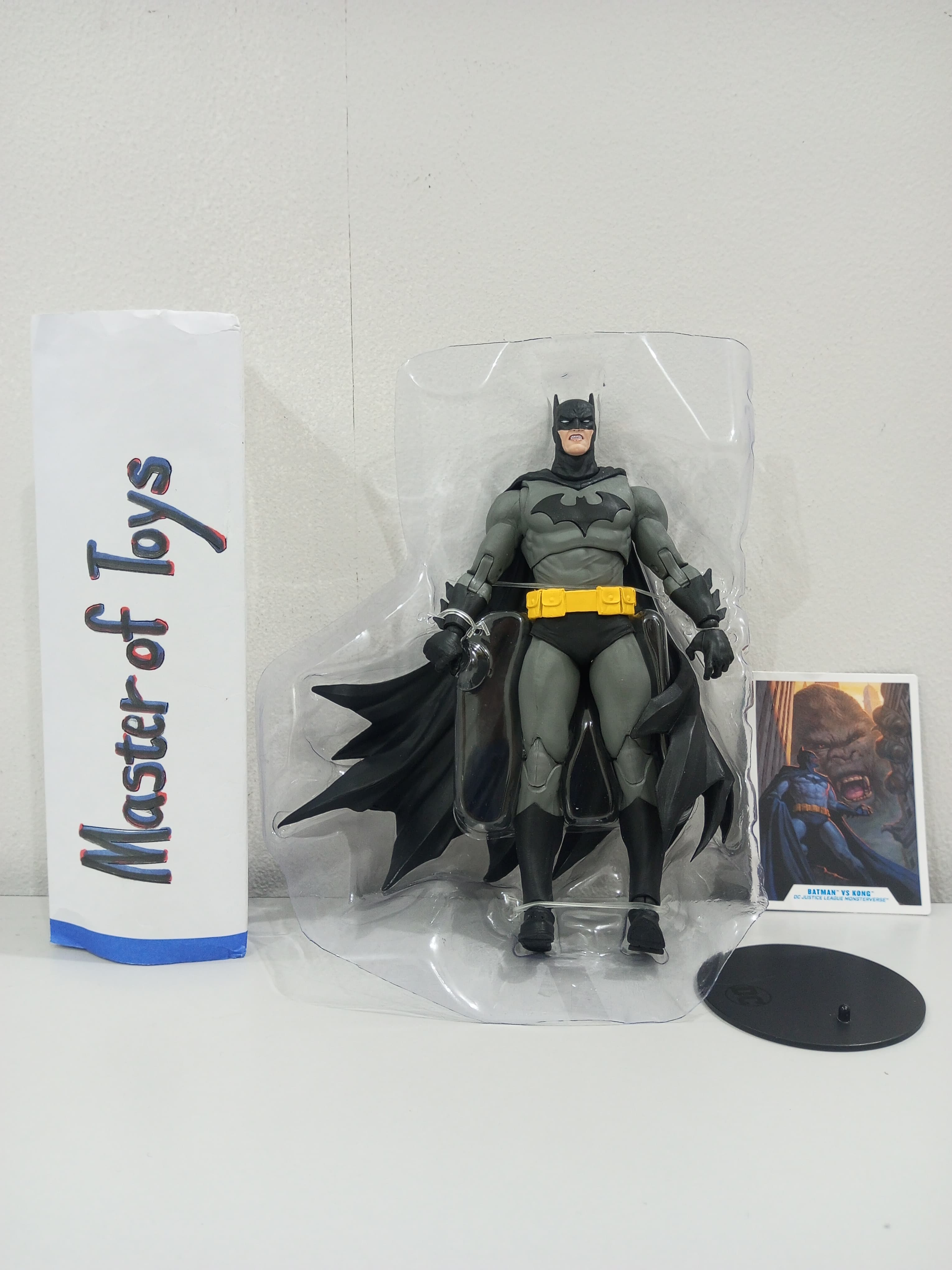 McFarlane DC Multiverse Batman Only No Box From 2 Packs Batman vs Kong (DC Justice League Monsterverse) - Ready Stock