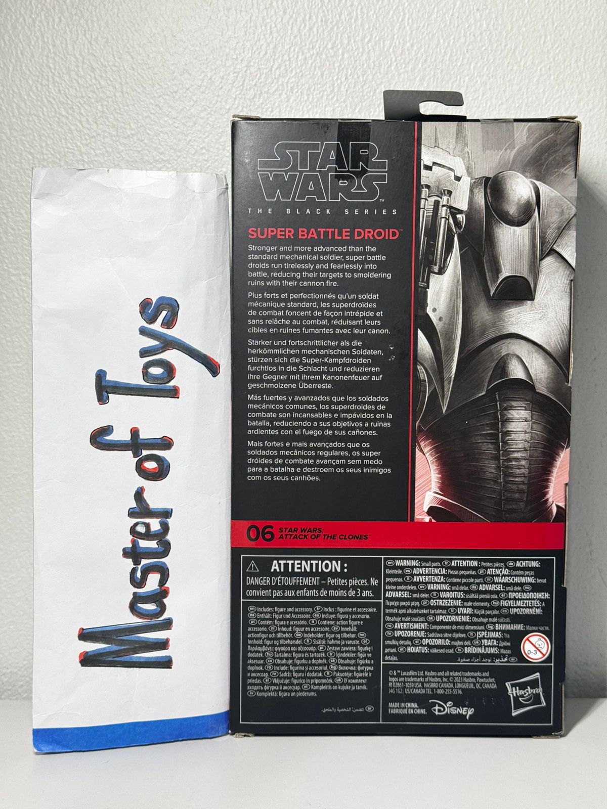 Hasbro Star Wars The Black Series Star Wars: Attack of the Clones Super Battle Droid - Ready Stock