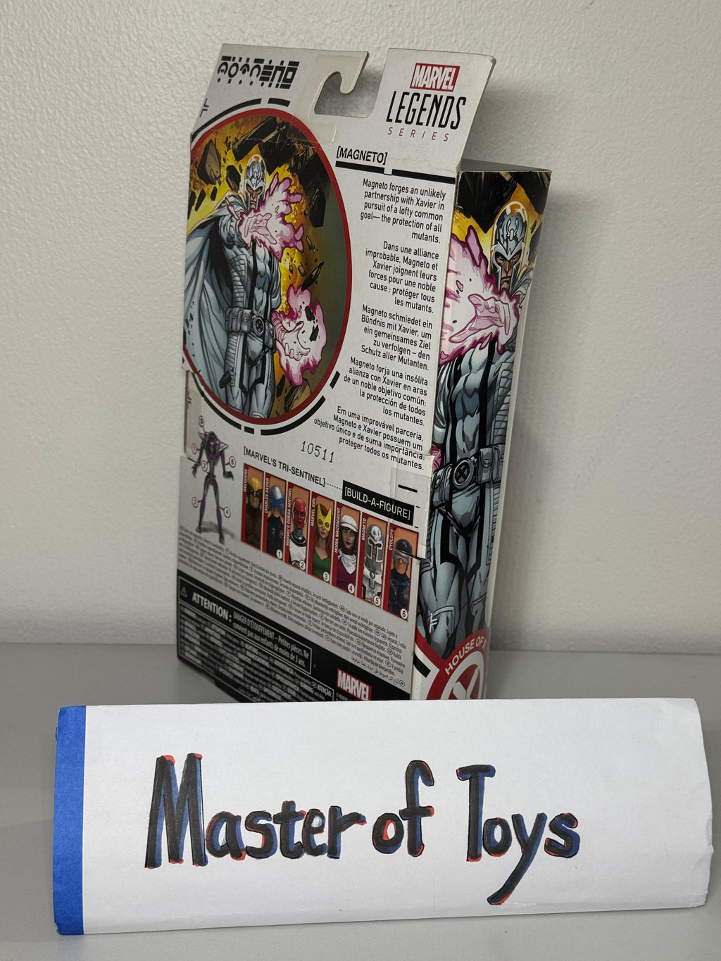 Hasbro Marvel Legends X-Men House of X Magneto with BAF - Ready Stock